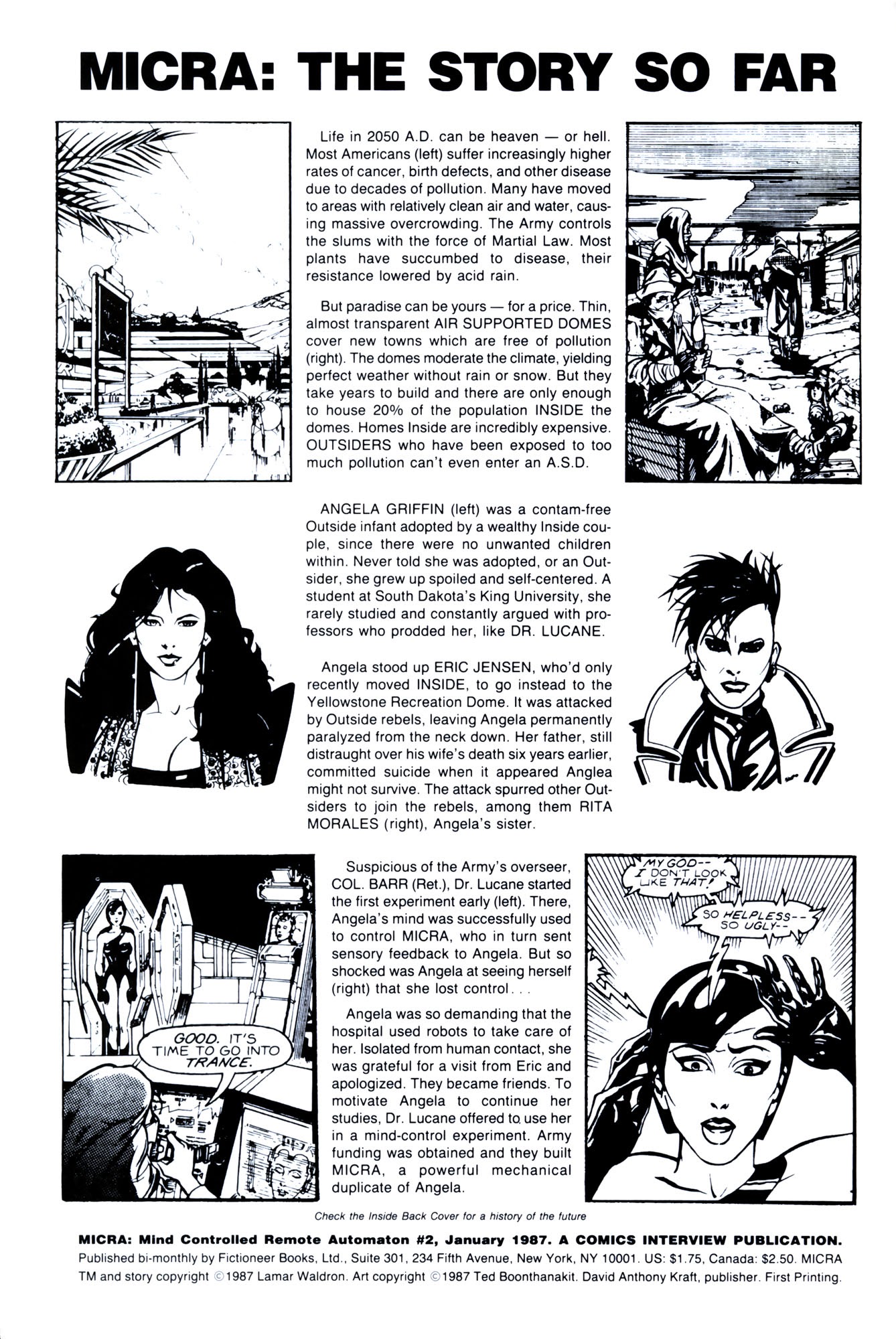 Read online MICRA: Mind Controlled Remote Automaton comic -  Issue #2 - 2