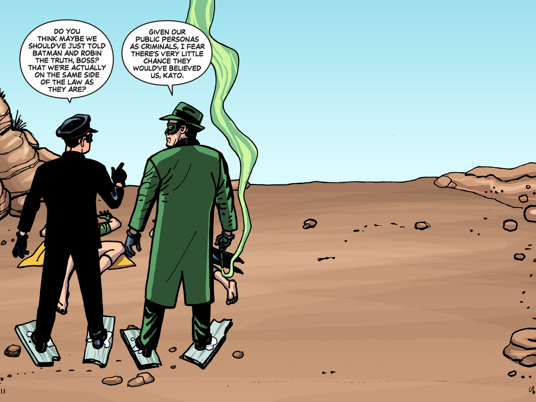 Read online Batman '66 Meets the Green Hornet [II] comic -  Issue #3 - 57