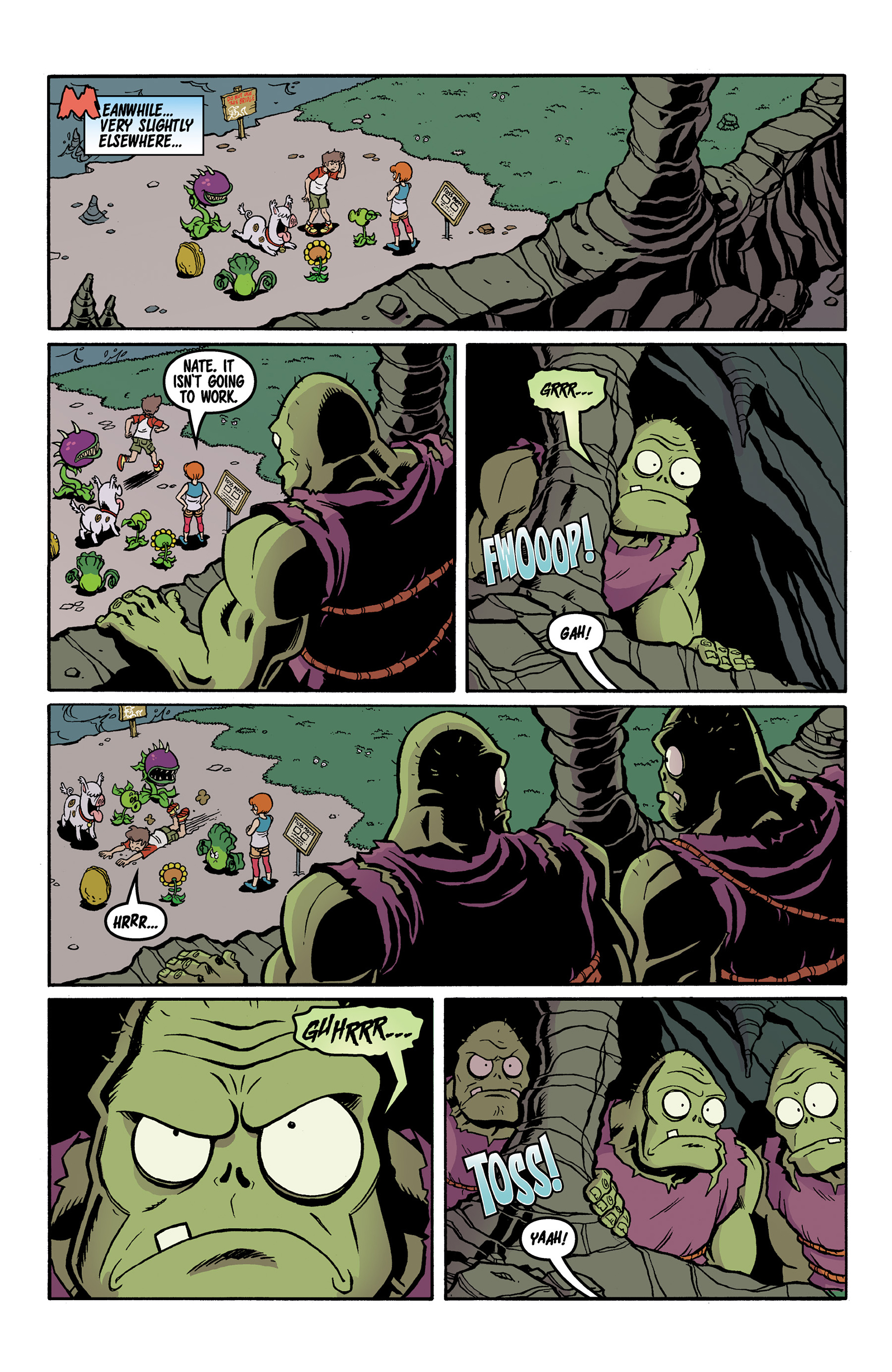 Read online Plants vs. Zombies: Boom Boom Mushroom comic -  Issue #11 - 7
