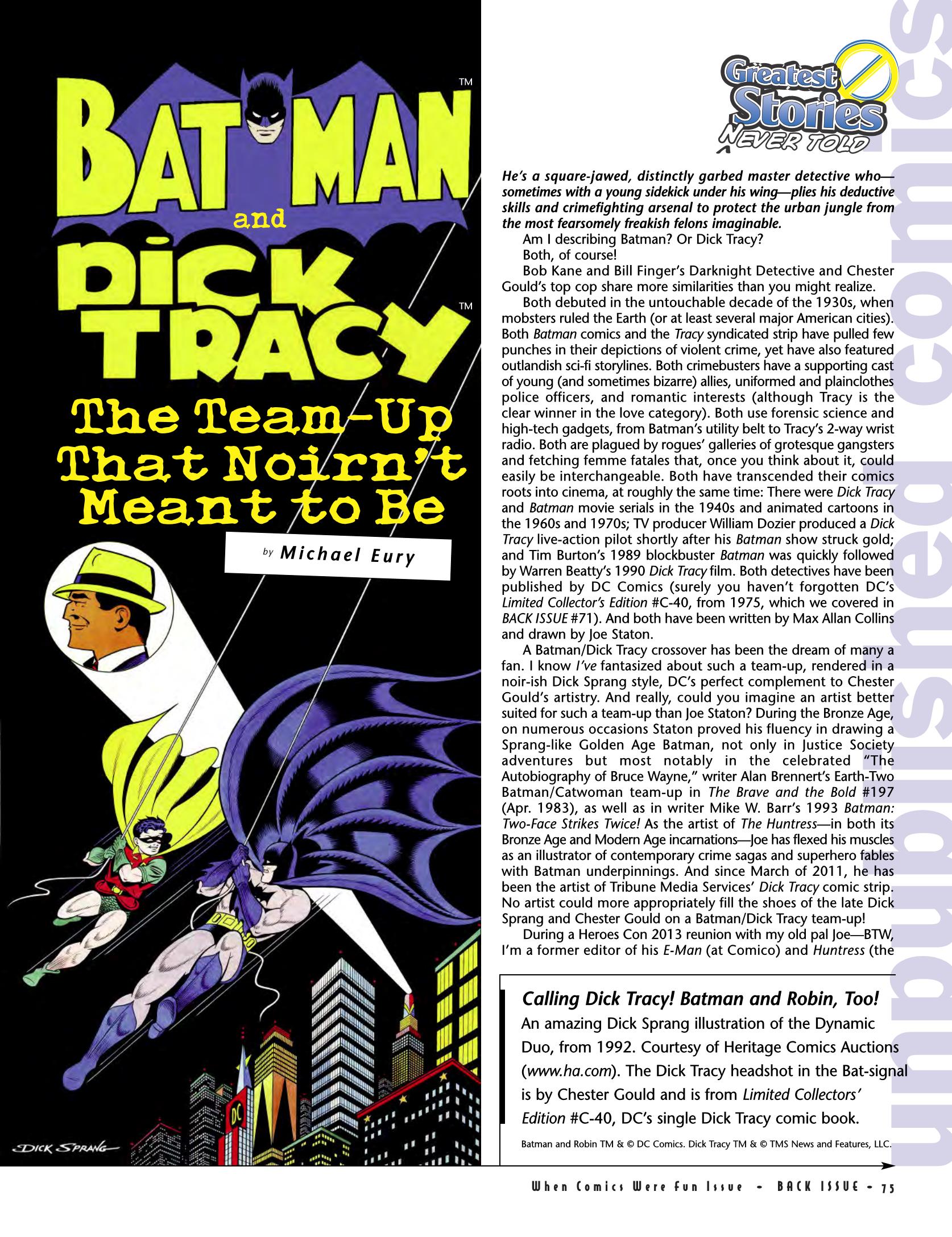 Read online Back Issue comic -  Issue #77 - 75