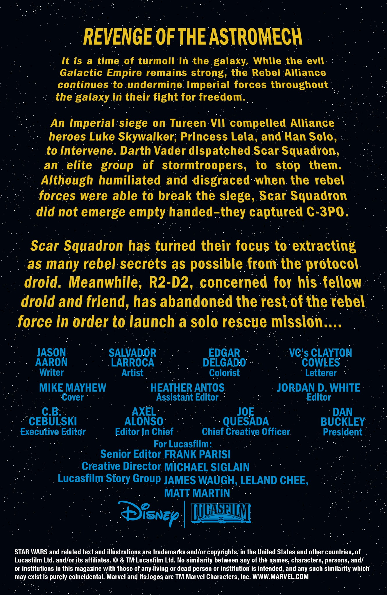 Read online Star Wars (2015) comic -  Issue #36 - 2