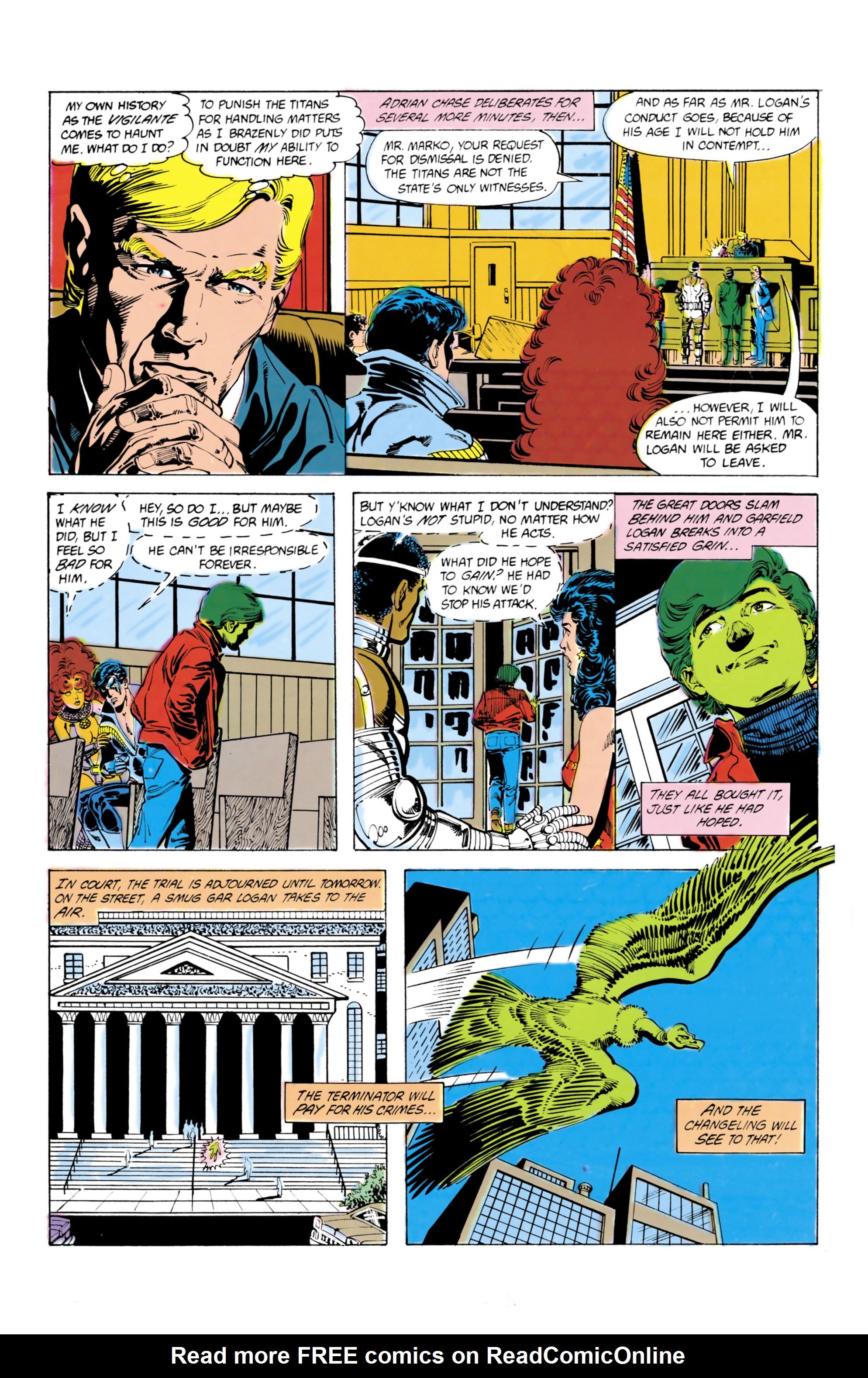 Read online Tales of the Teen Titans comic -  Issue #54 - 7