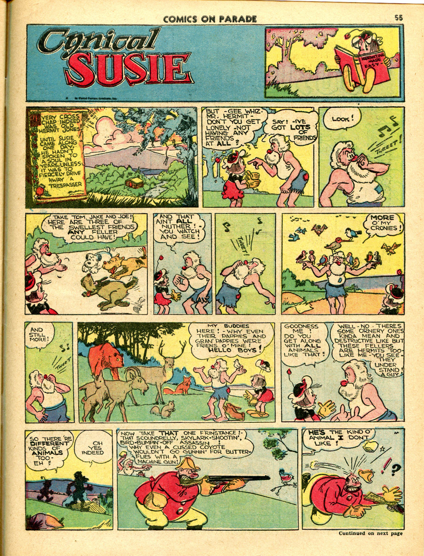Read online Comics on Parade comic -  Issue #25 - 57