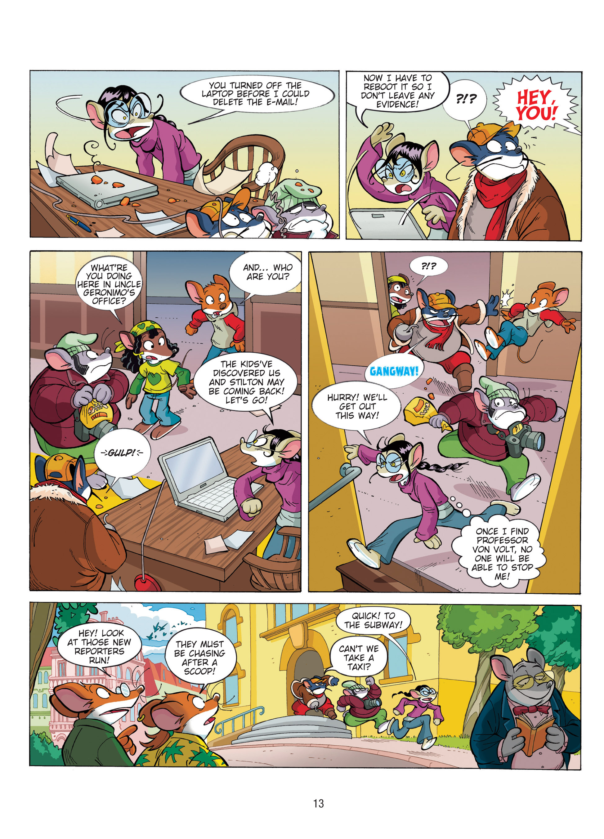 Read online Geronimo Stilton comic -  Issue # TPB 7 - 13