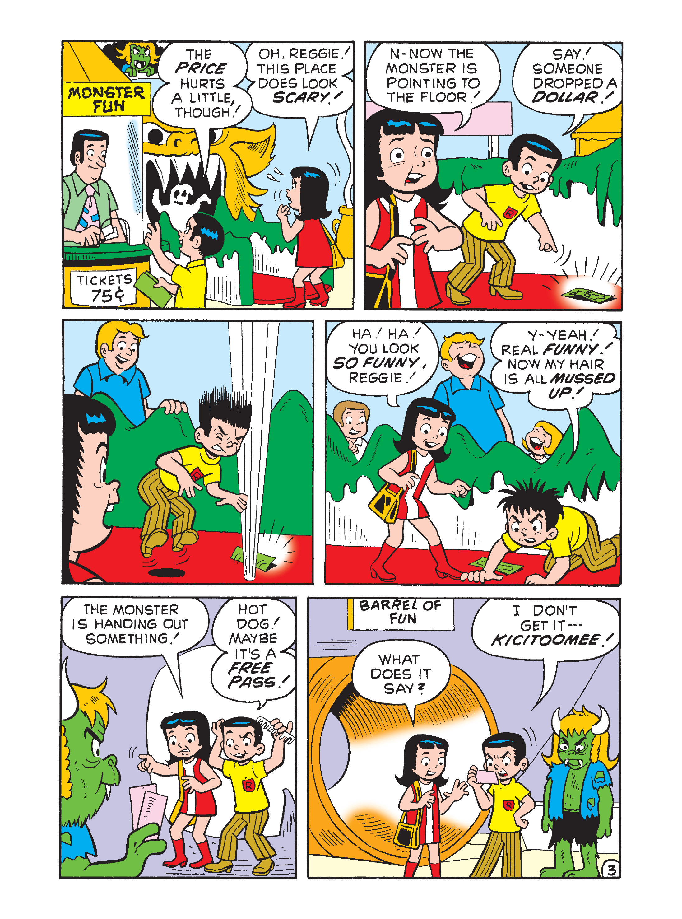 Read online Archie's Funhouse Double Digest comic -  Issue #6 - 288