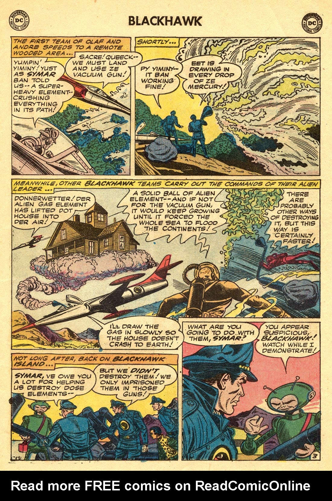 Read online Blackhawk (1957) comic -  Issue #142 - 5