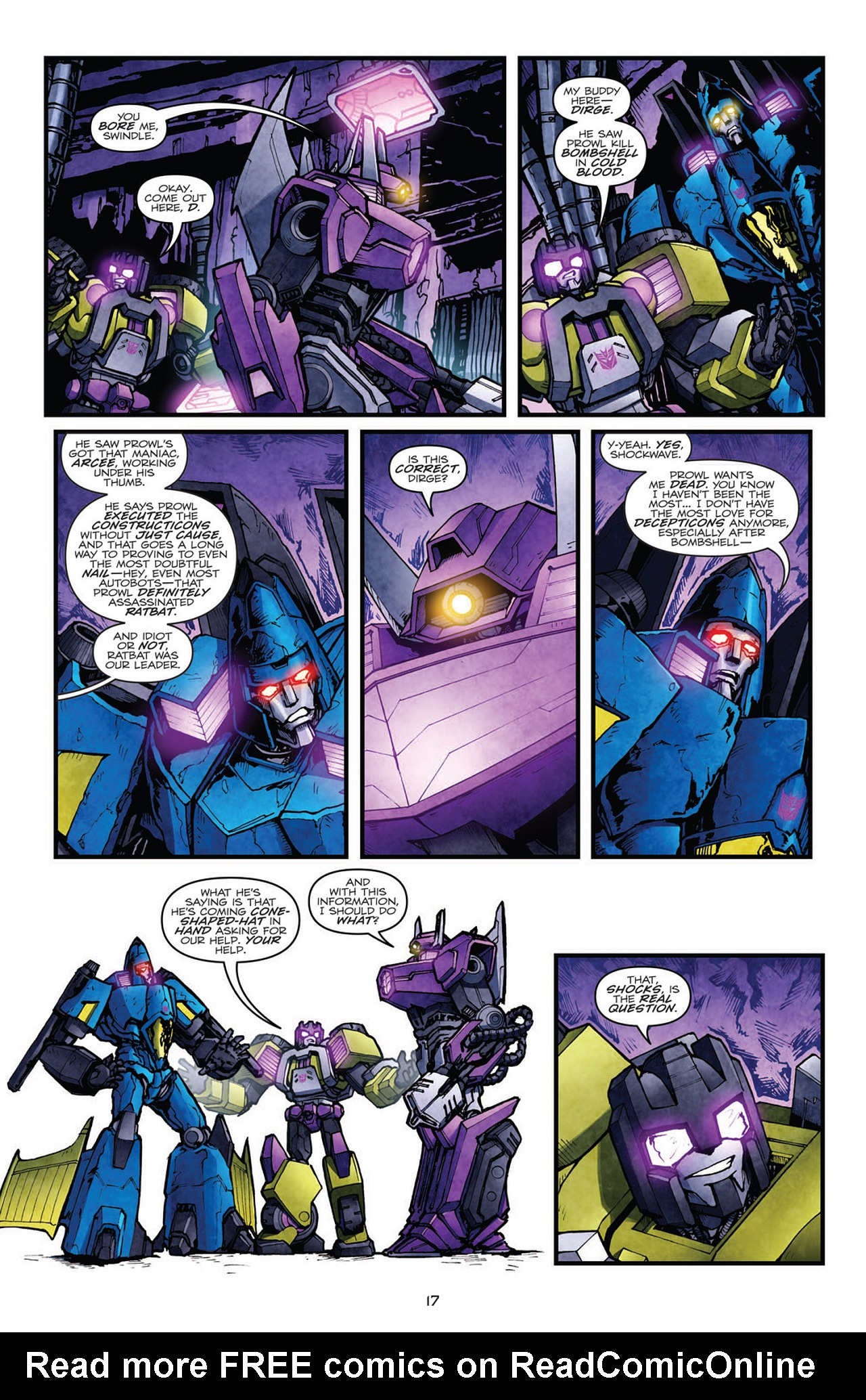 Read online Transformers: Robots In Disguise (2012) comic -  Issue #8 - 20