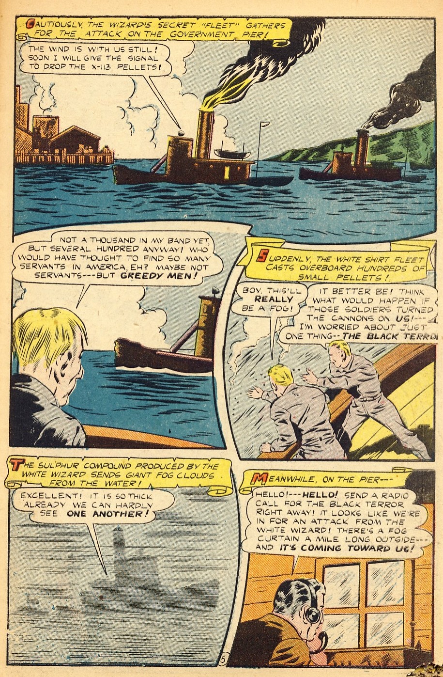 Read online Exciting Comics comic -  Issue #41 - 7