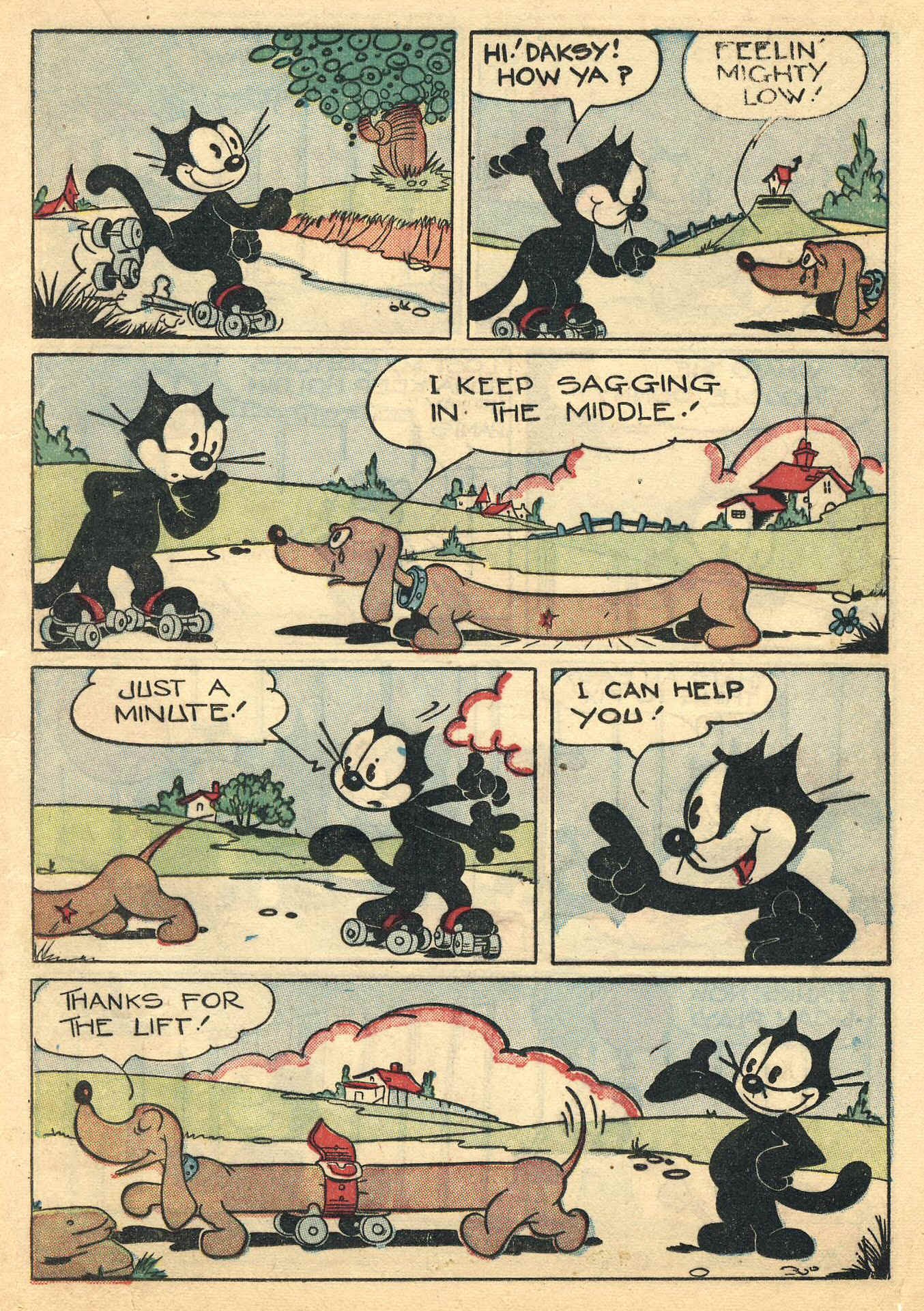Read online Felix the Cat (1948) comic -  Issue #2 - 35