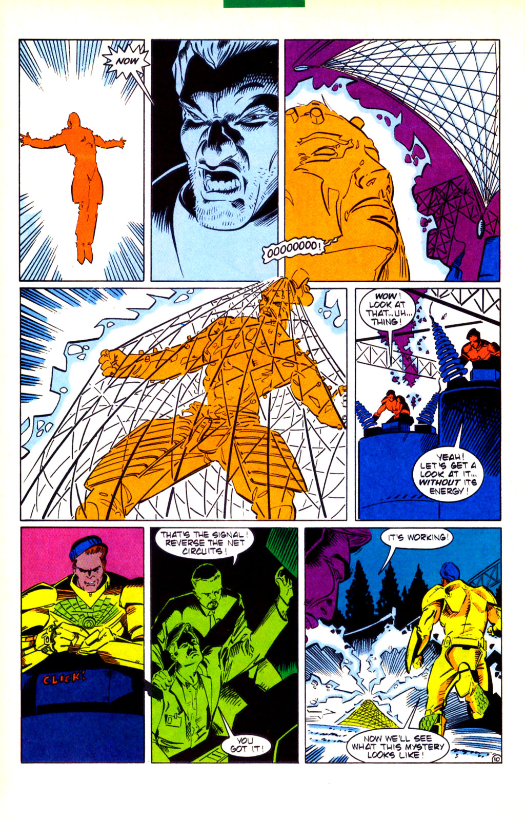 Read online The Web (1991) comic -  Issue #8 - 11