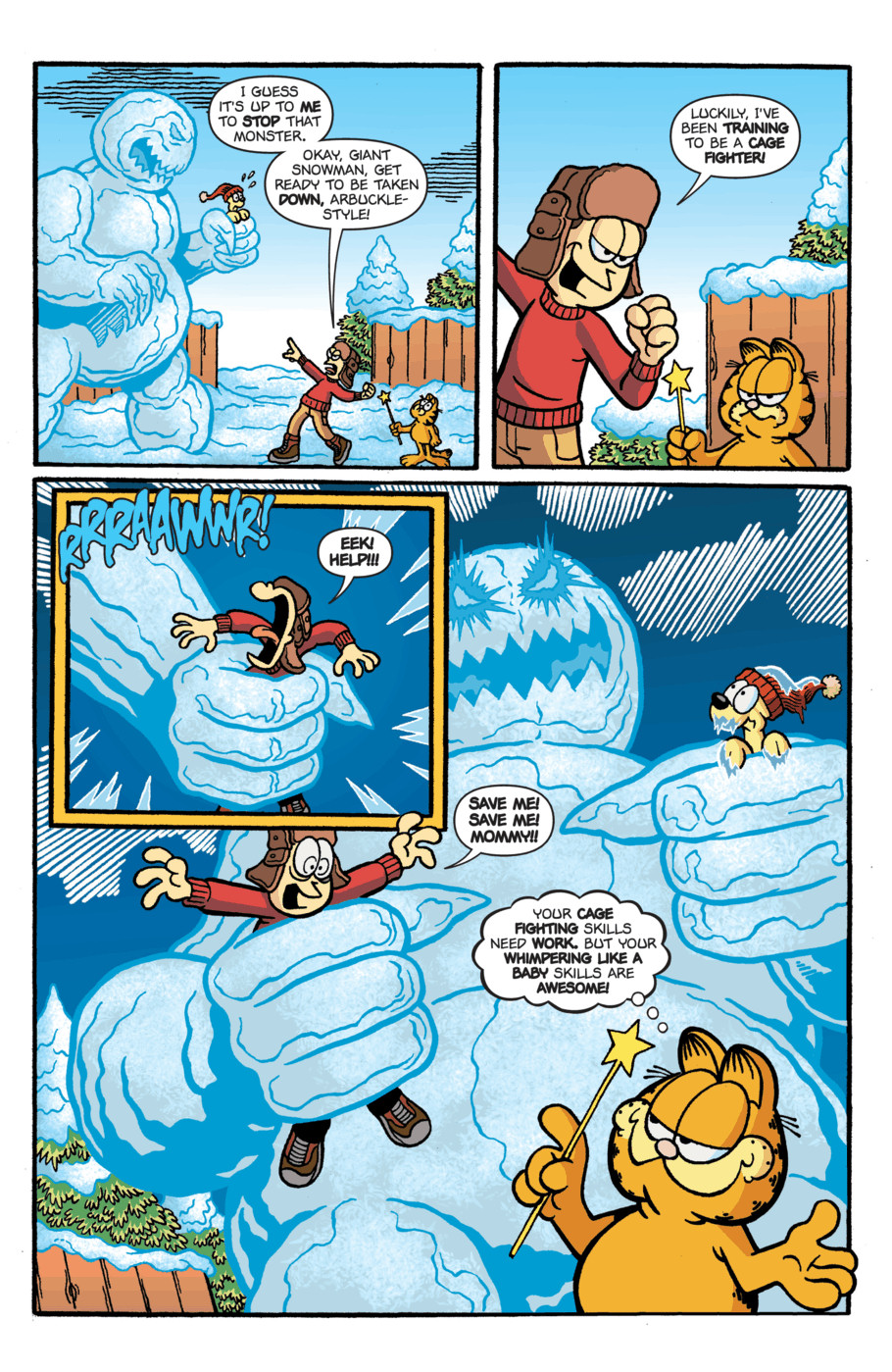 Read online Garfield comic -  Issue #8 - 21