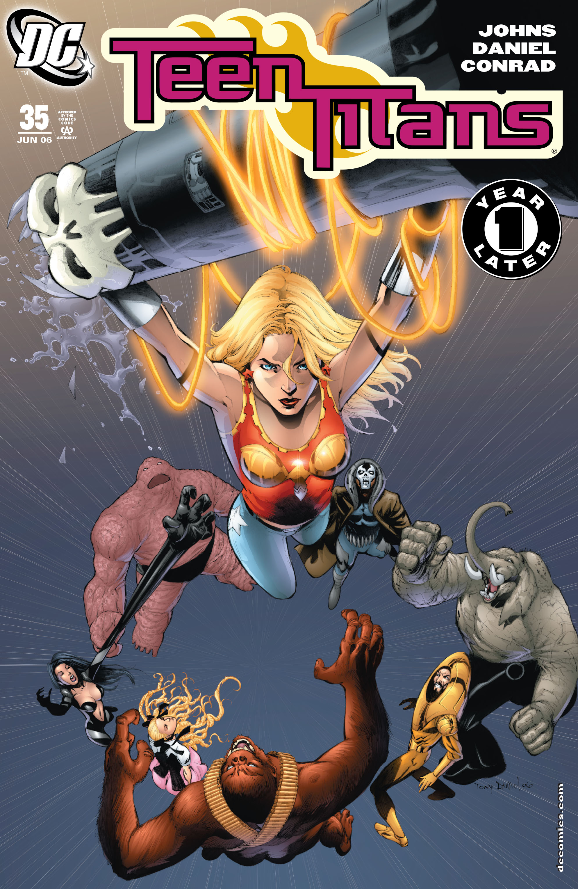 Read online Teen Titans (2003) comic -  Issue #35 - 1