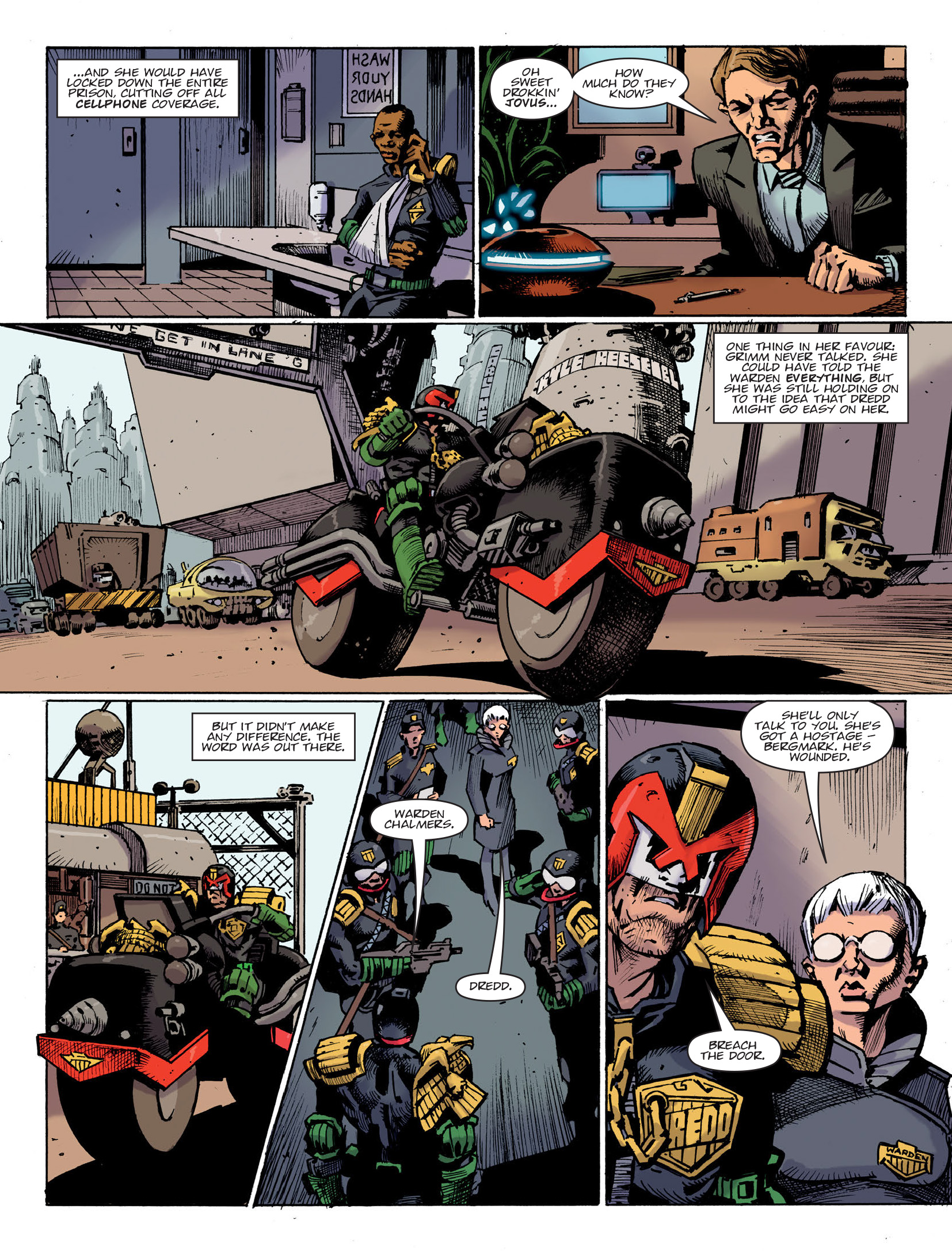 Read online 2000 AD comic -  Issue #2149 - 6