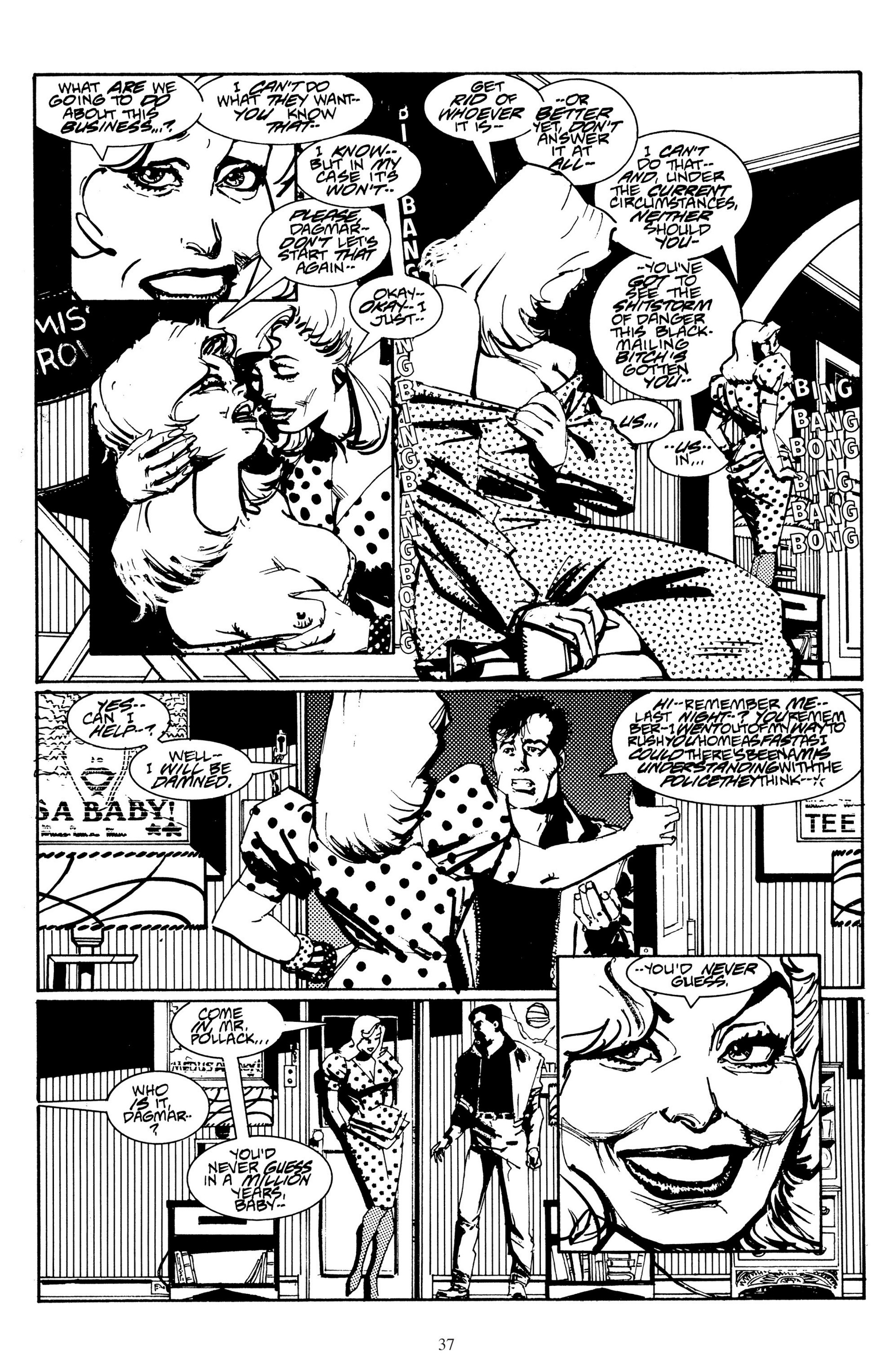 Read online Black Kiss comic -  Issue # TPB - 38