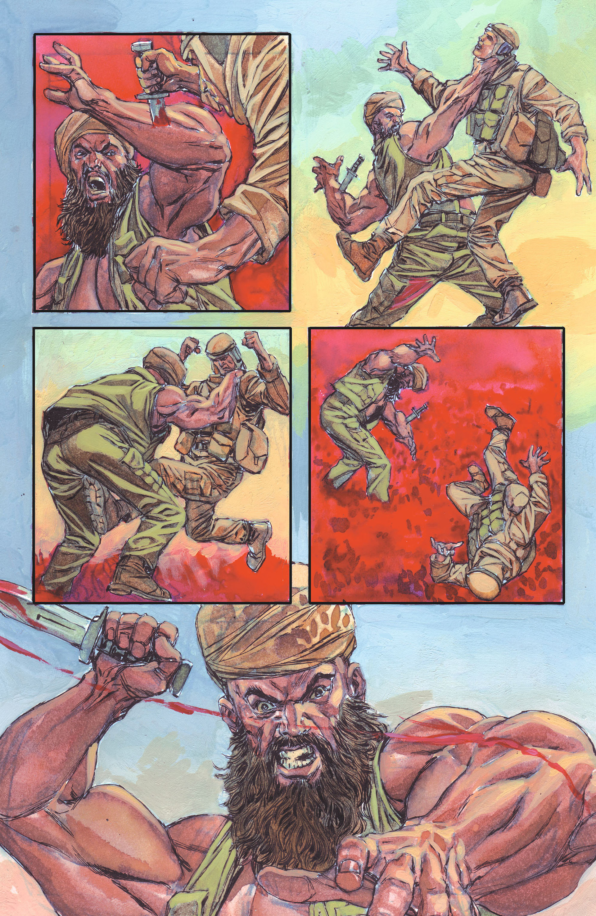 Read online Men of War (2011) comic -  Issue #7 - 12