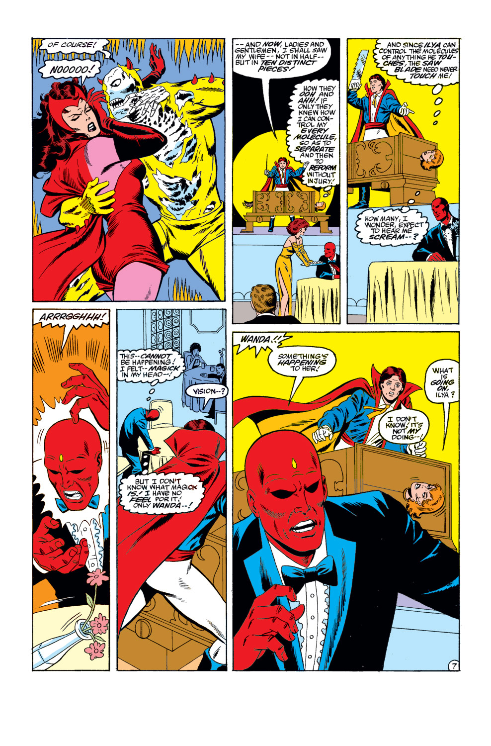 Read online The Vision and the Scarlet Witch (1985) comic -  Issue #5 - 8