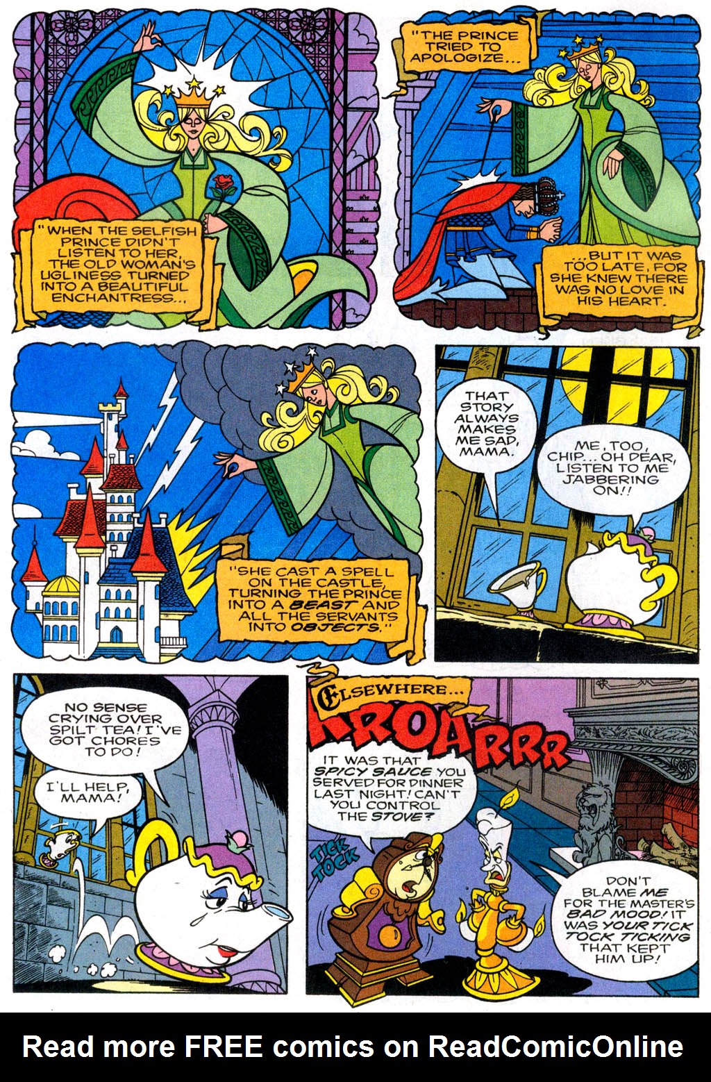 Read online Disney's Beauty and the Beast comic -  Issue #1 - 5
