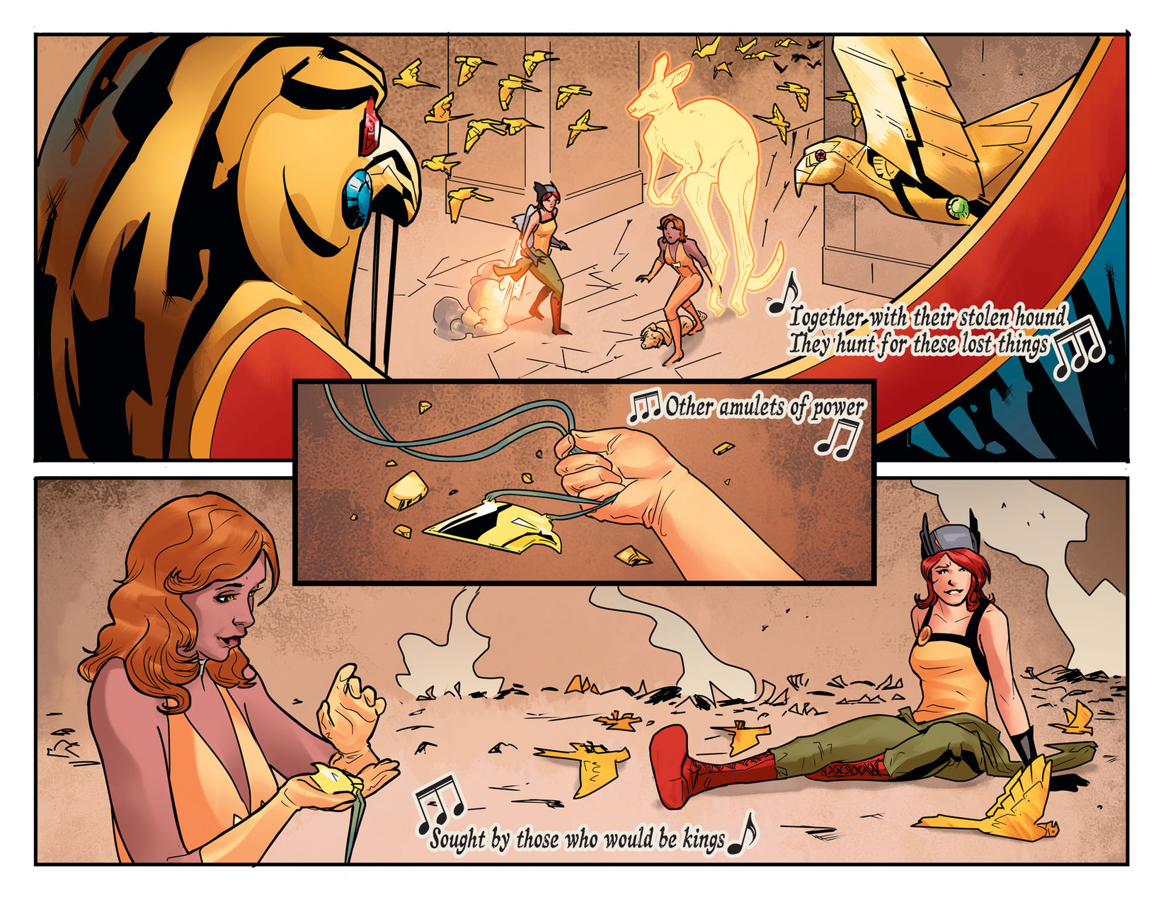 Read online DC Comics: Bombshells comic -  Issue #76 - 12