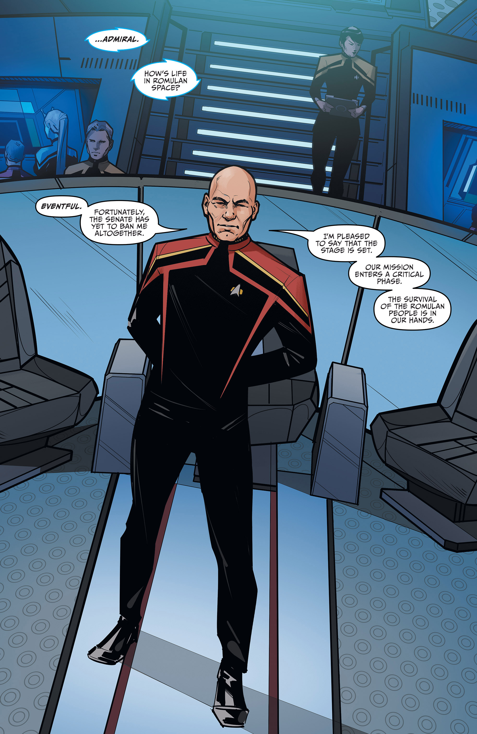 Read online Star Trek: Picard Countdown comic -  Issue #1 - 6