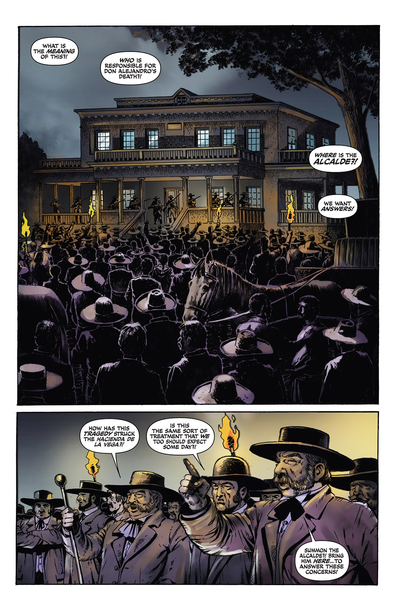 Read online Zorro Rides Again comic -  Issue #5 - 12