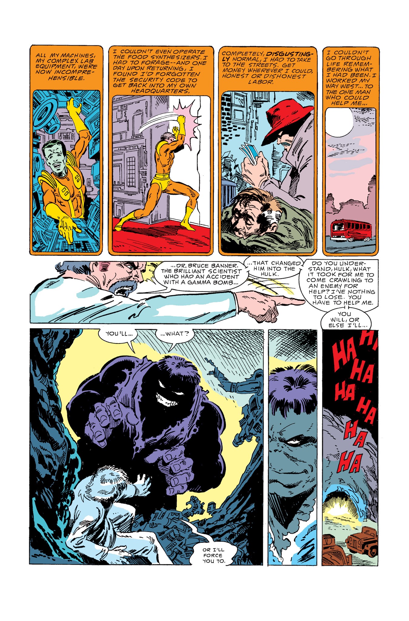 Read online Hulk Visionaries: Peter David comic -  Issue # TPB 1 - 32