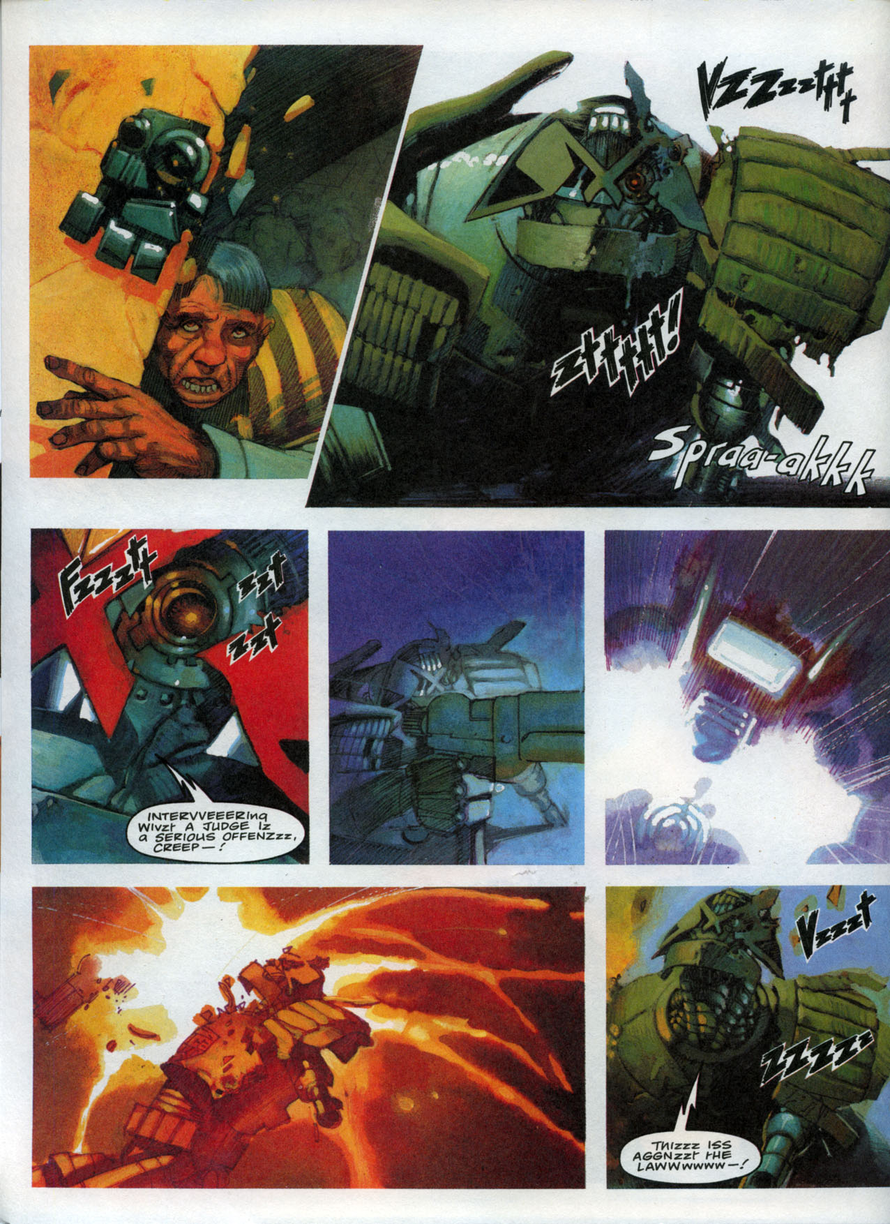 Read online Judge Dredd: The Megazine (vol. 2) comic -  Issue #17 - 10