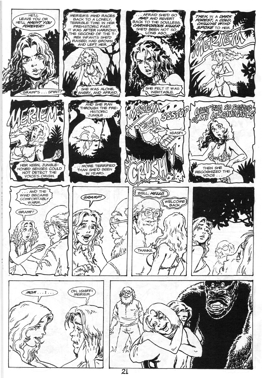 Read online Cavewoman: Rain comic -  Issue #8 - 23