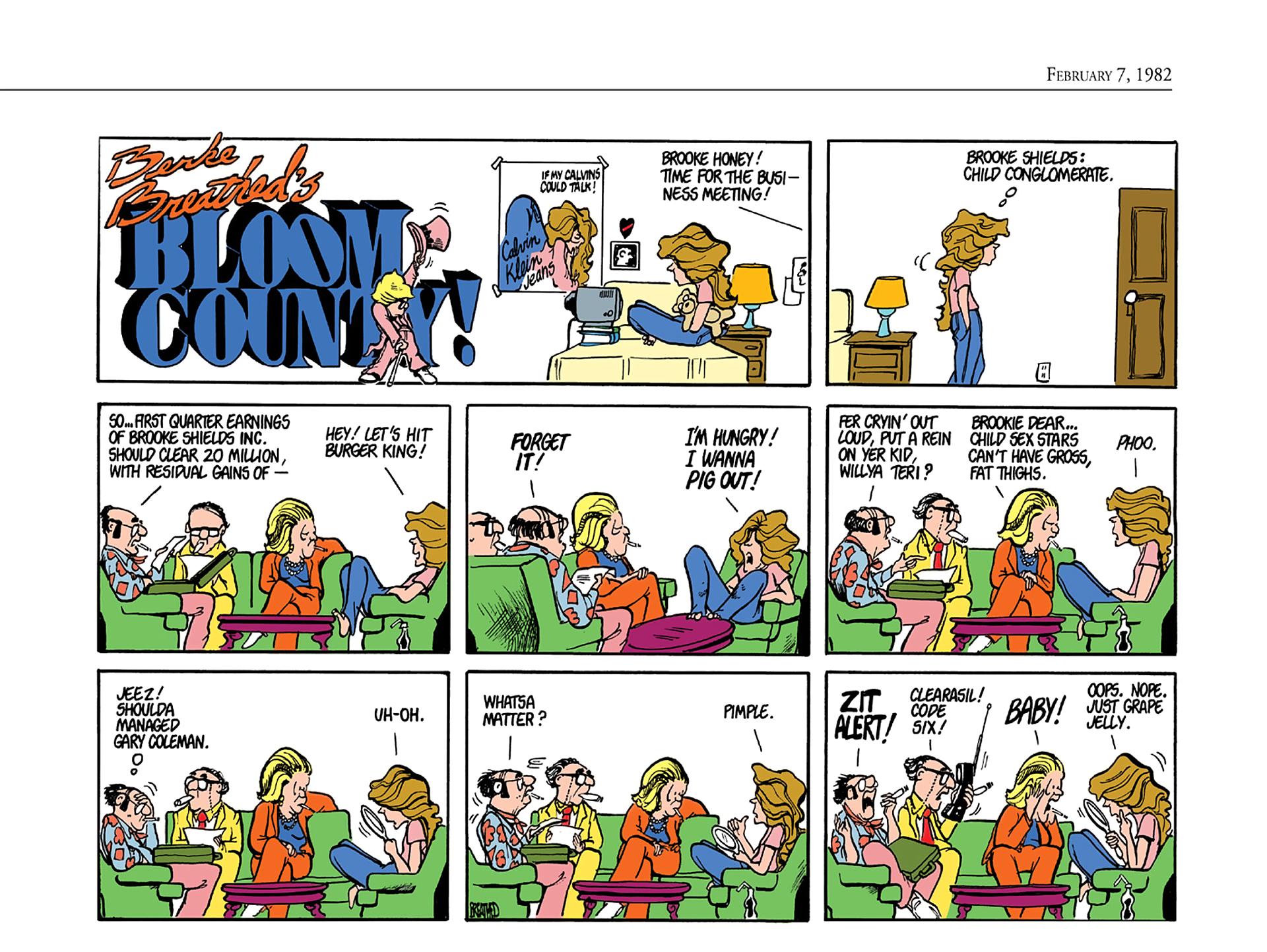 Read online The Bloom County Digital Library comic -  Issue # TPB 2 (Part 1) - 49