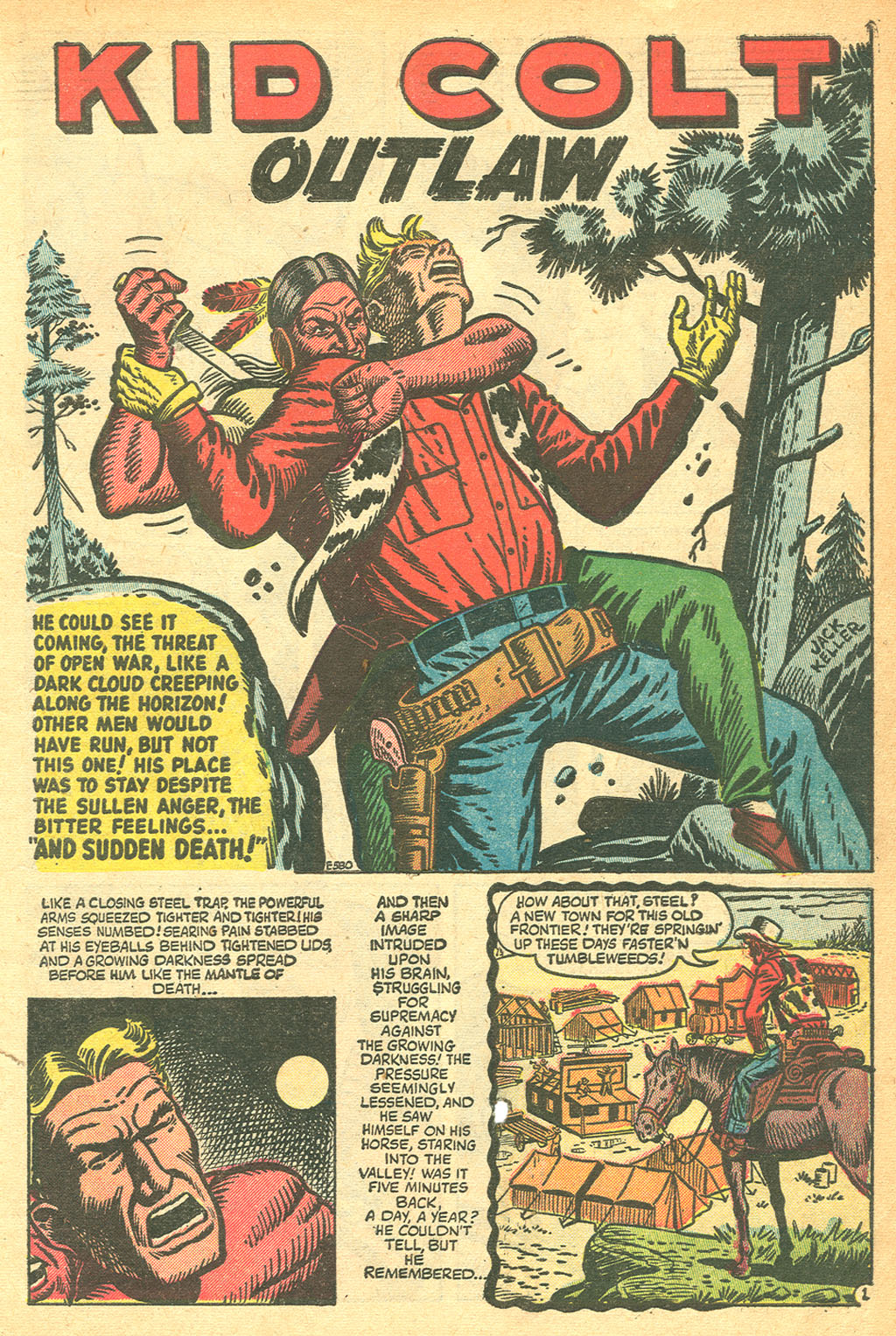 Read online Kid Colt Outlaw comic -  Issue #39 - 3