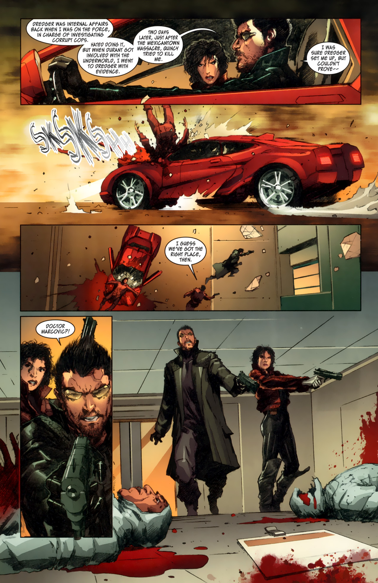 Read online Deus Ex comic -  Issue #4 - 13