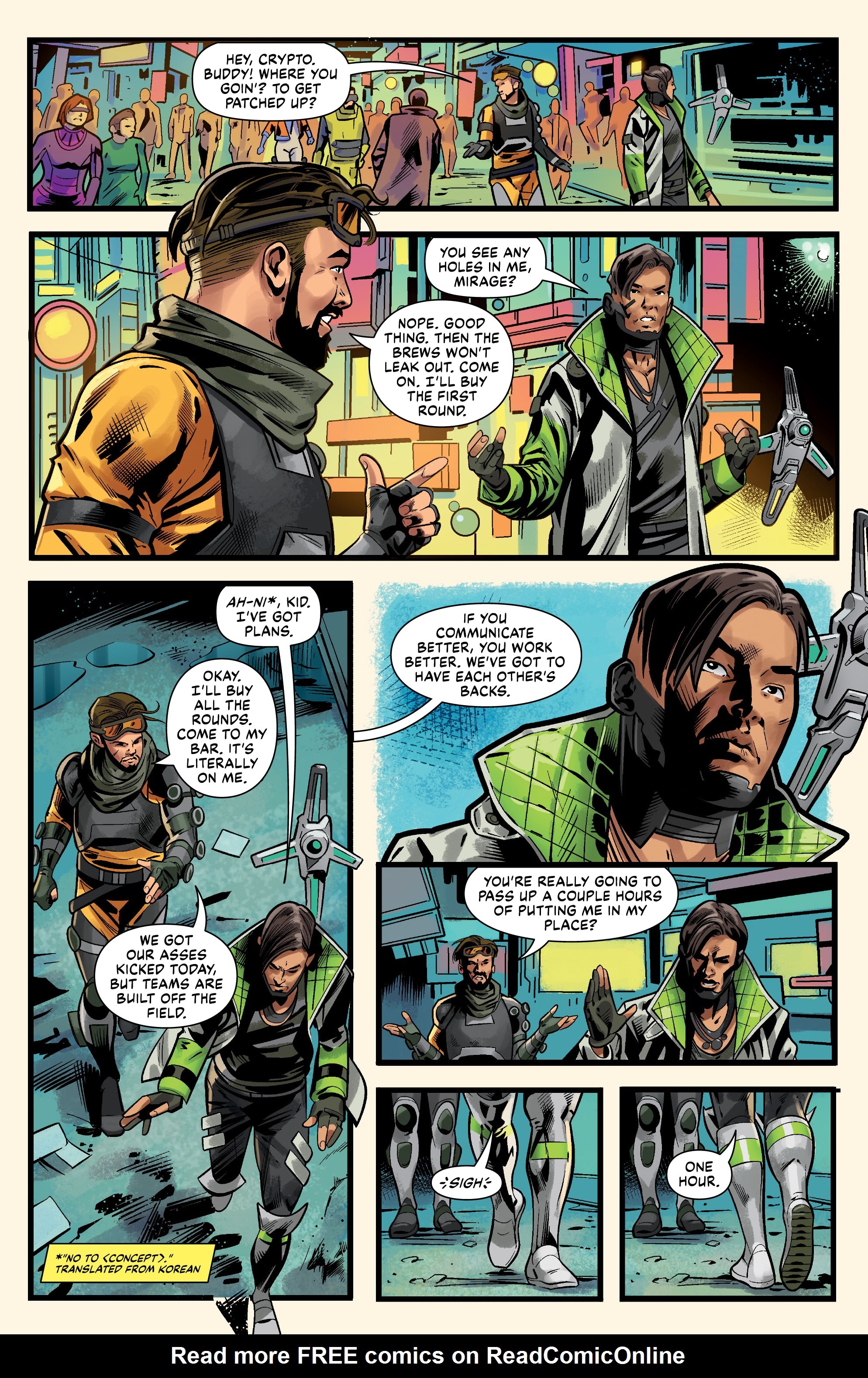 Read online Apex Legends: Overtime comic -  Issue #1 - 5