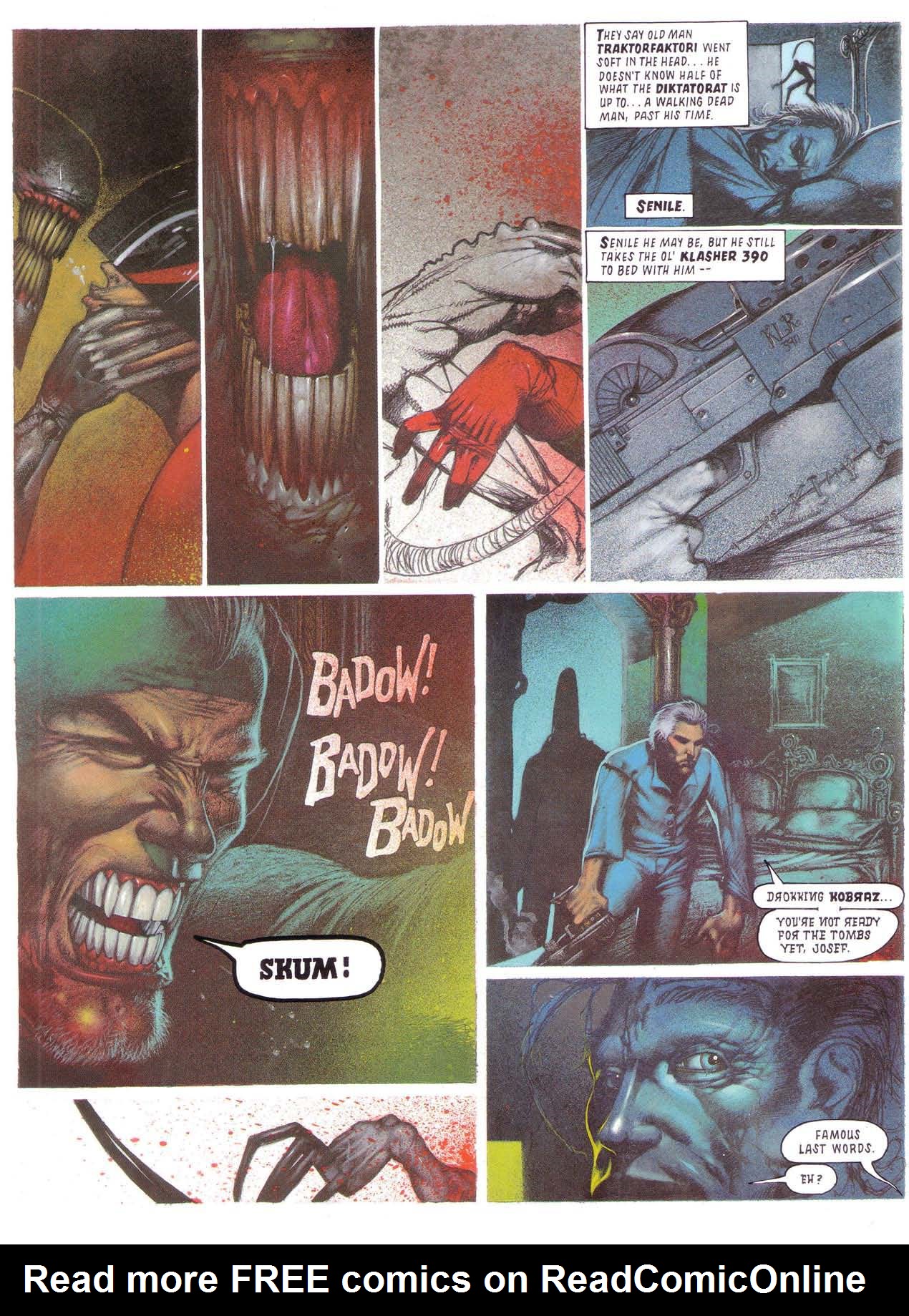 Read online Judge Dredd: Goodnight Kiss comic -  Issue # TPB - 32