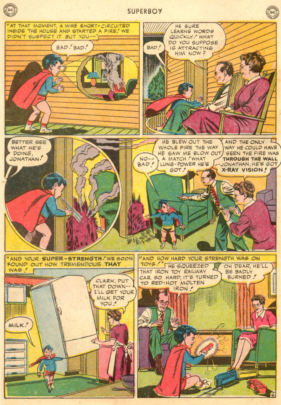 Read online Superboy (1949) comic -  Issue #8 - 7