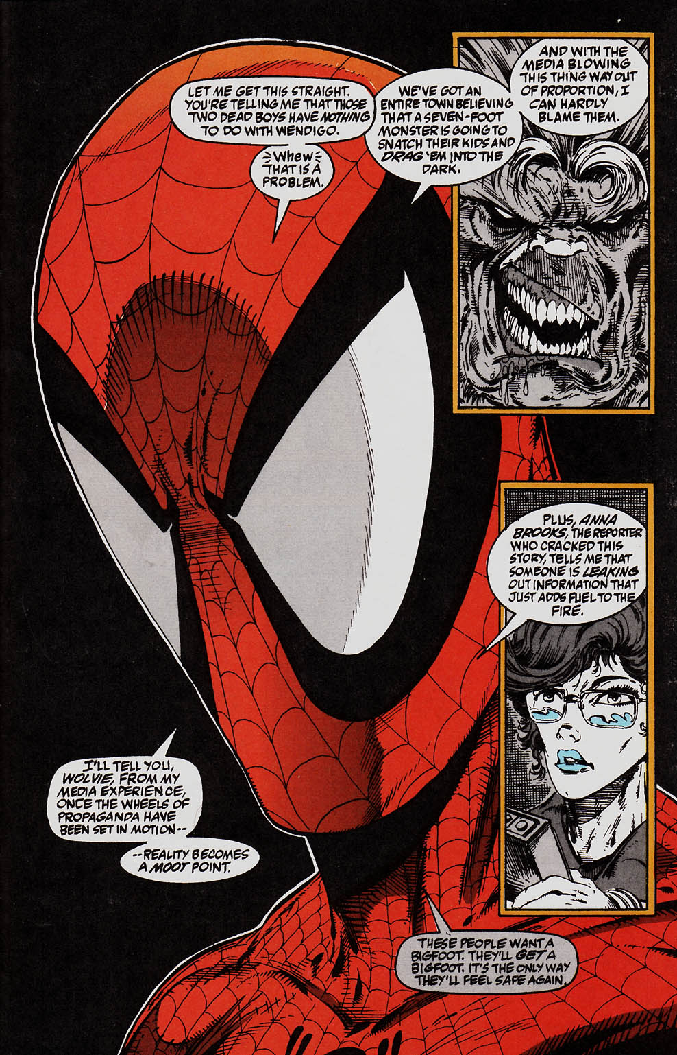 Read online Spider-Man (1990) comic -  Issue #10 - Perceptions Part 3 of 5 - 20