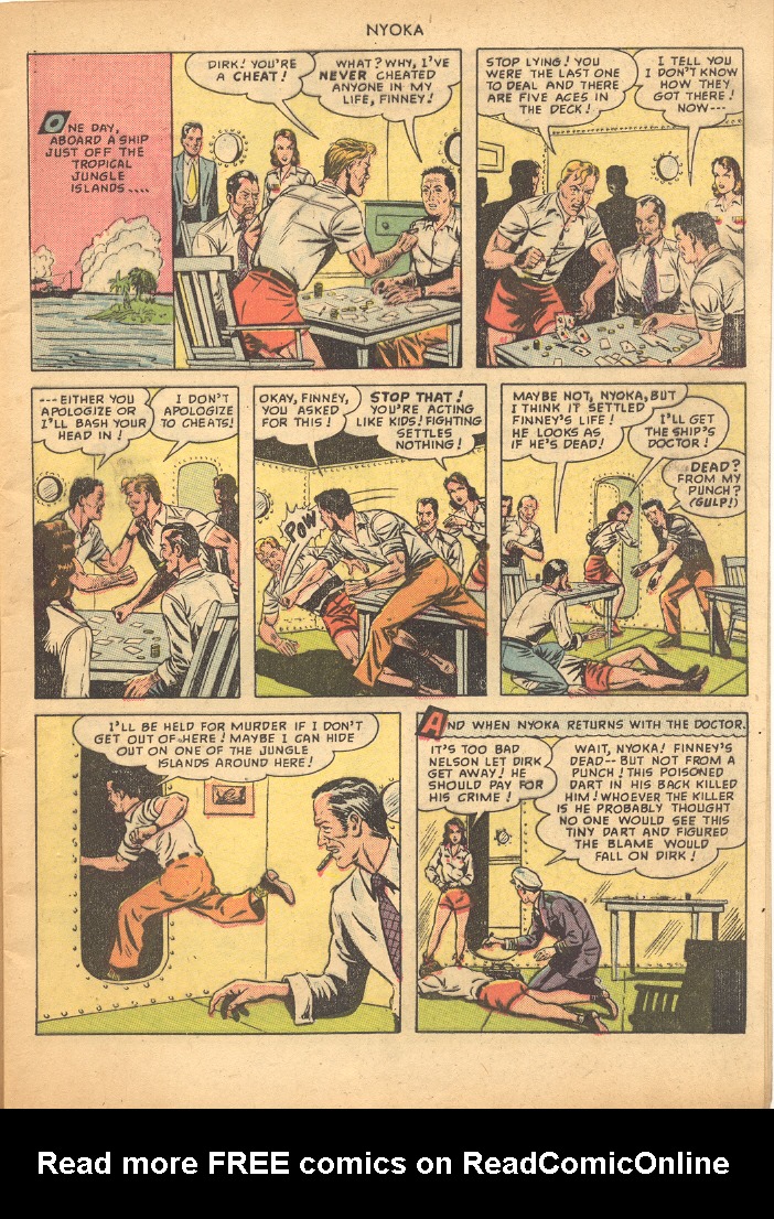 Read online Nyoka the Jungle Girl (1945) comic -  Issue #39 - 5