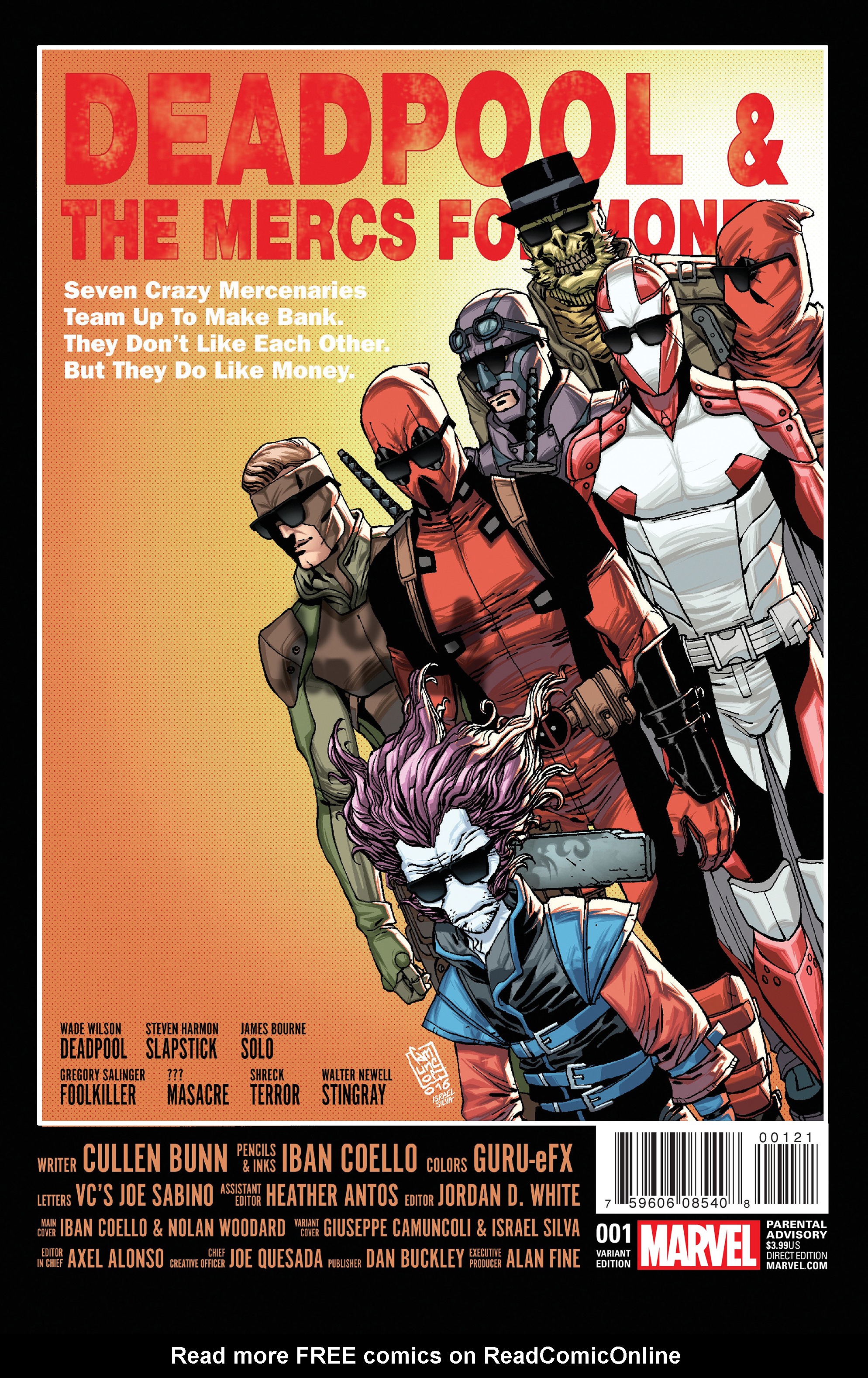 Read online Deadpool & the Mercs For Money [II] comic -  Issue #1 - 3