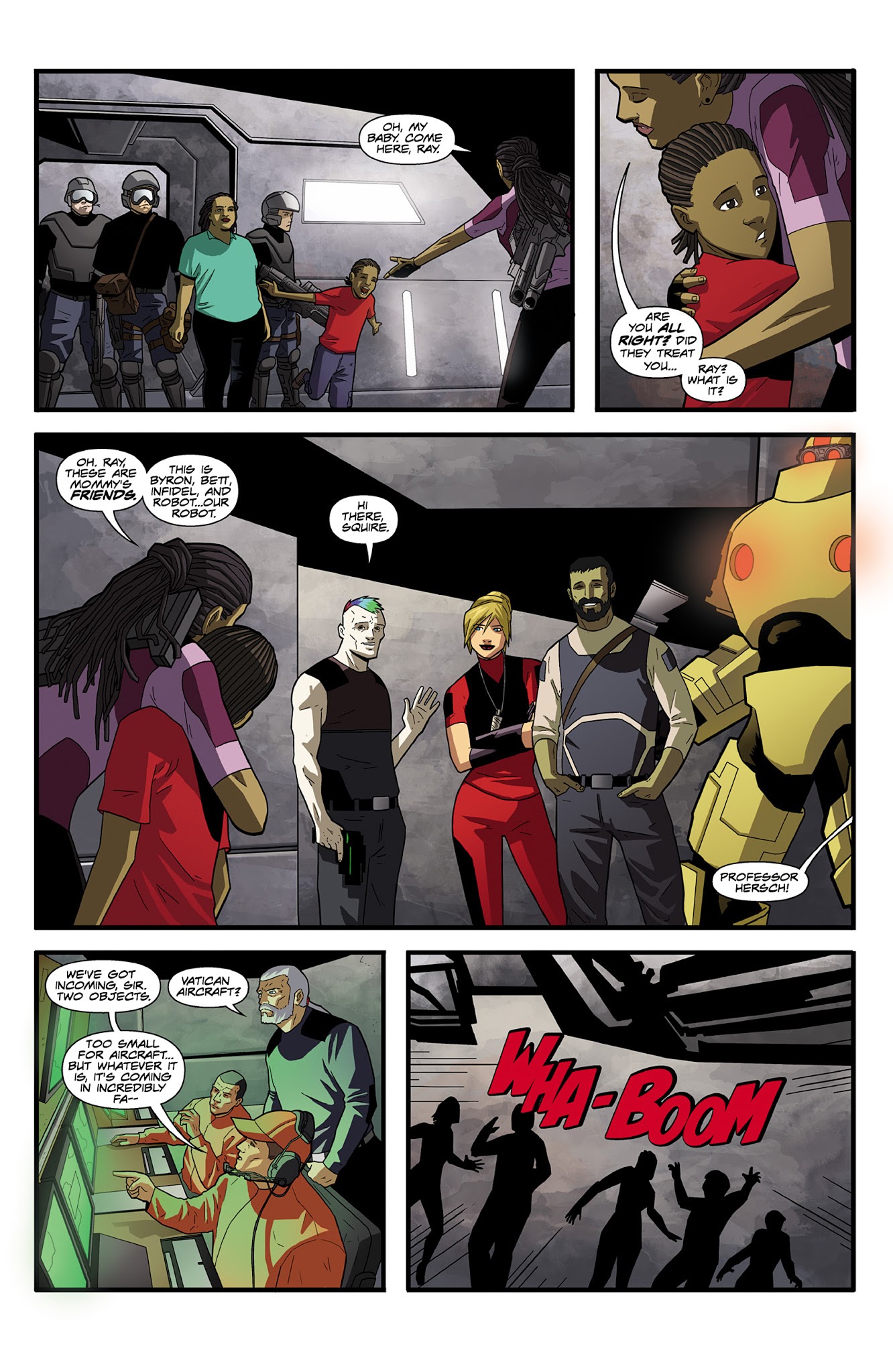 Read online S.H.O.O.T. First comic -  Issue #4 - 4