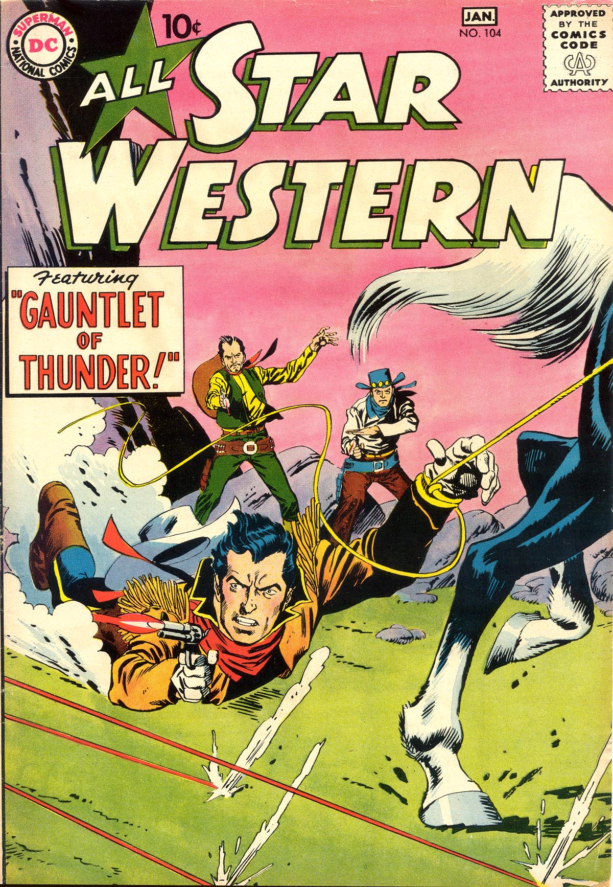 Read online All-Star Western (1951) comic -  Issue #104 - 1