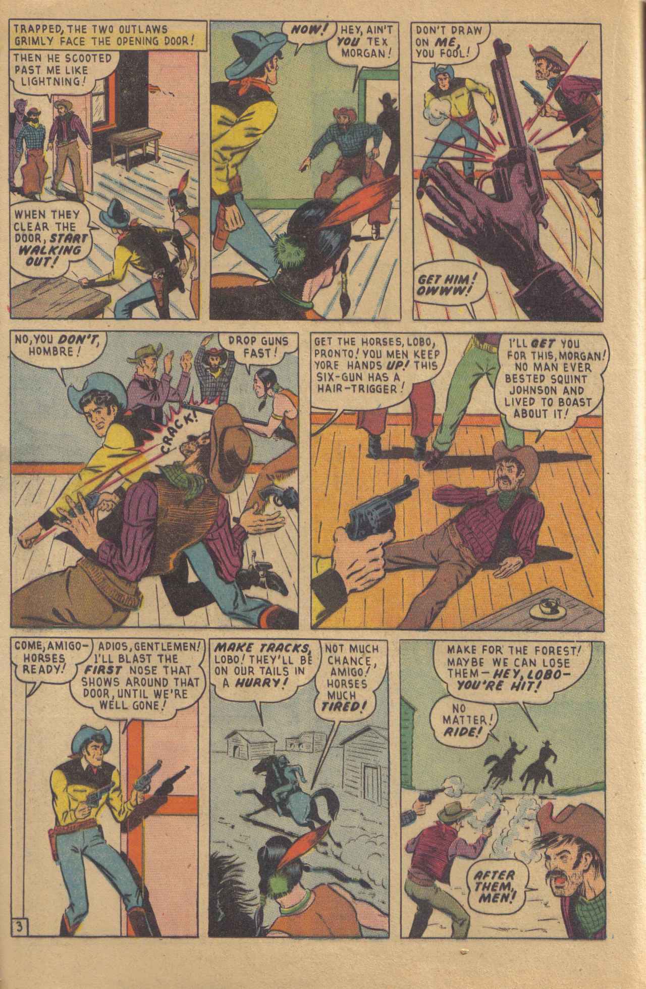 Read online Tex Morgan comic -  Issue #1 - 16