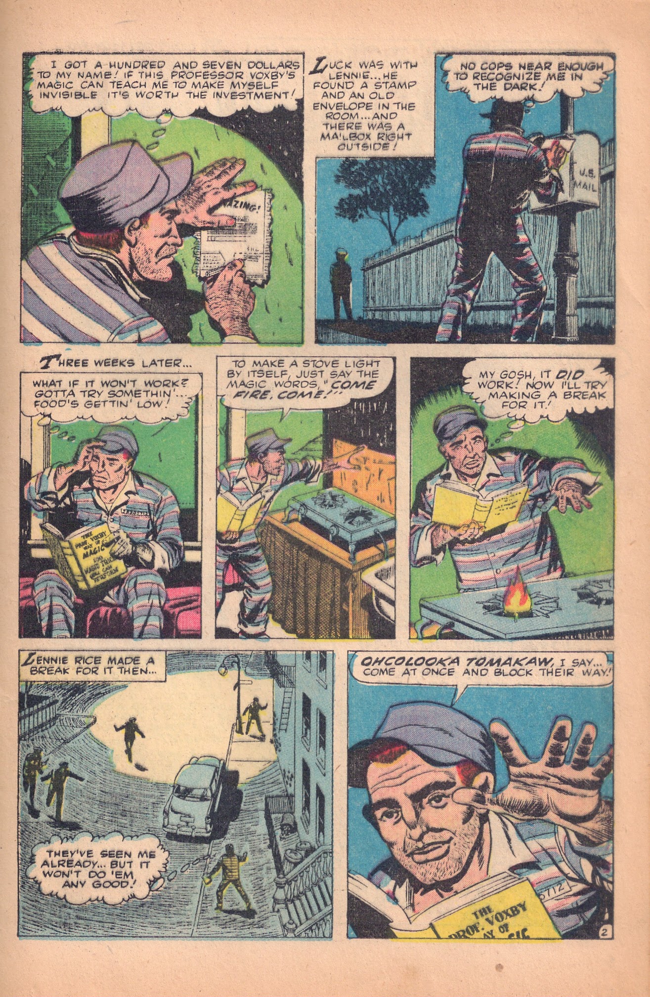 Read online Mystical Tales comic -  Issue #1 - 9