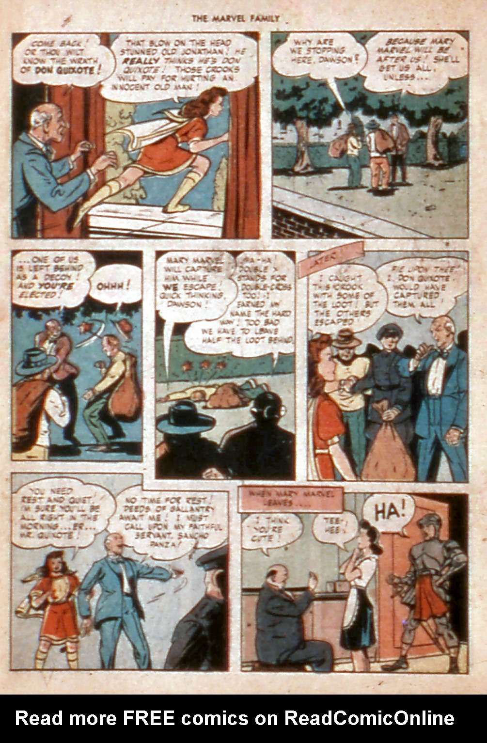 Read online The Marvel Family comic -  Issue #4 - 24