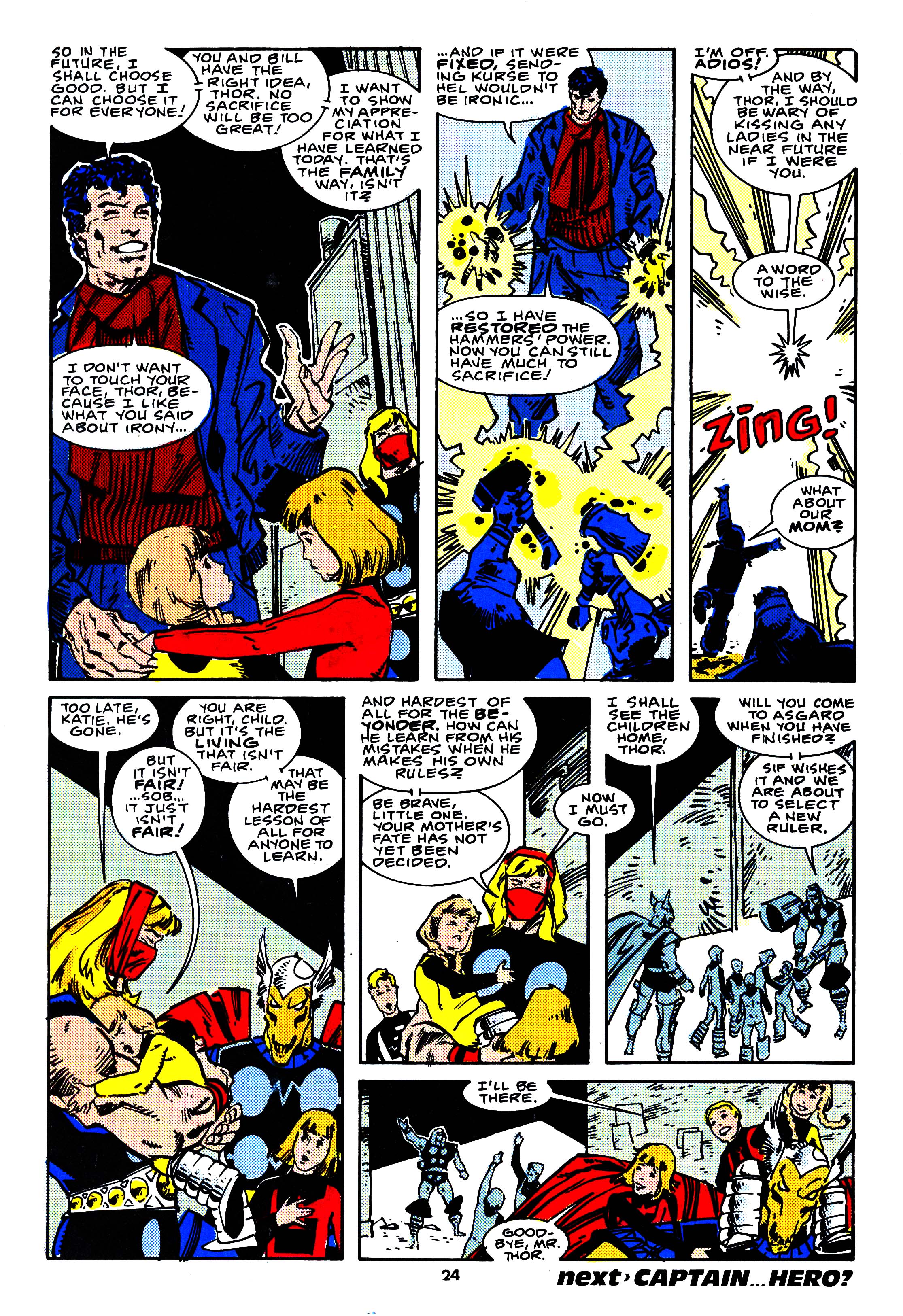 Read online Secret Wars (1985) comic -  Issue #66 - 24