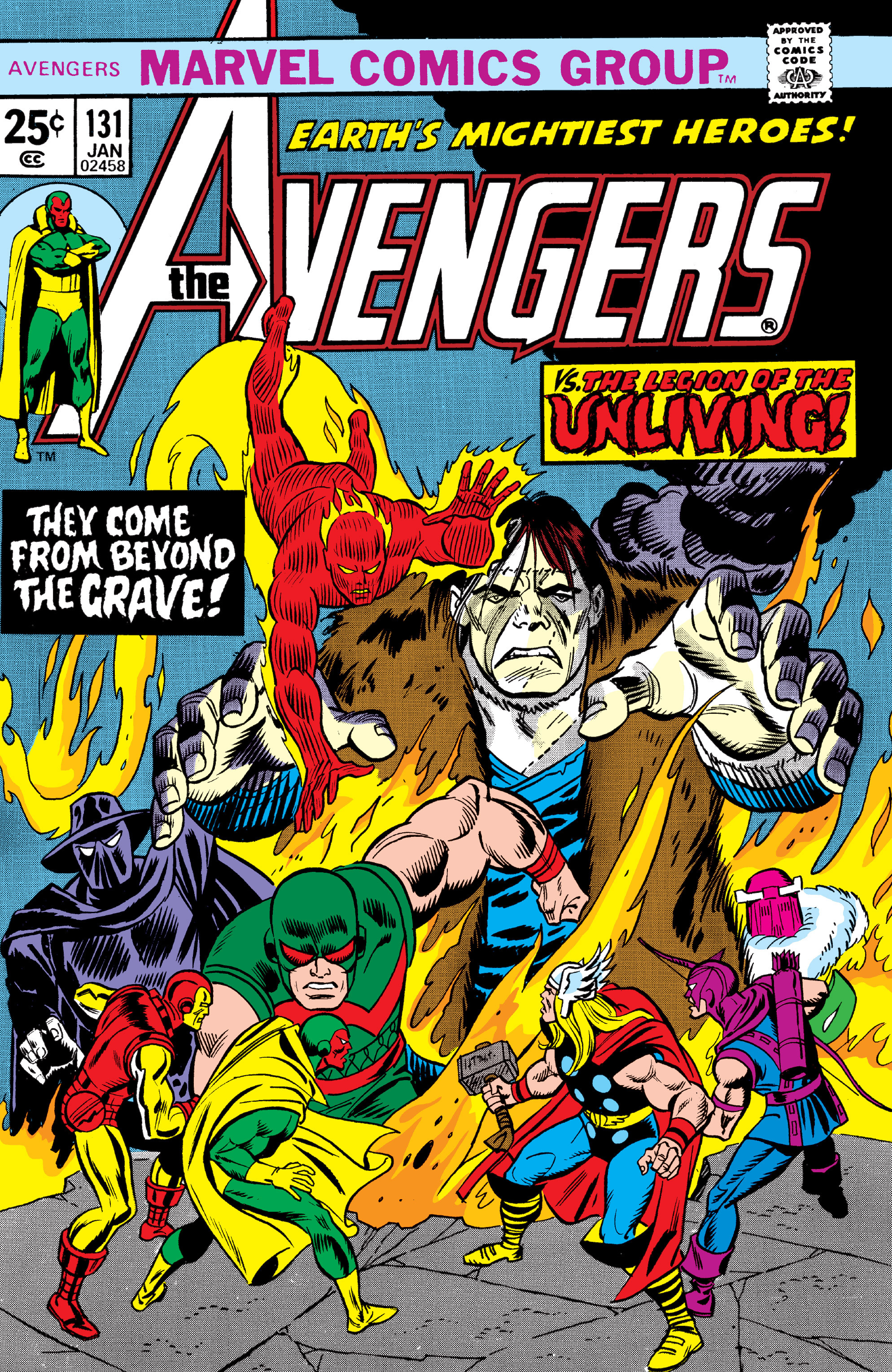 Read online The Avengers (1963) comic -  Issue #131 - 1