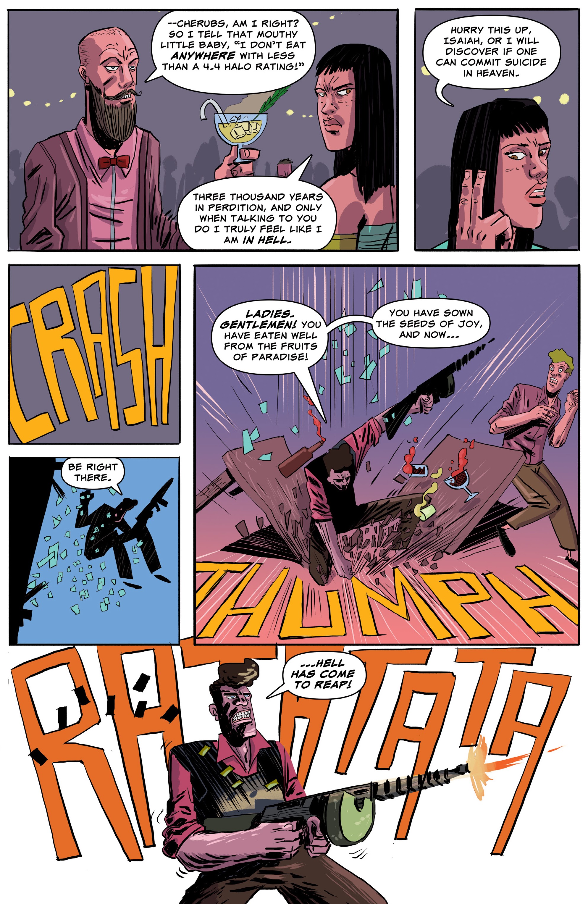 Read online Heavenly Blues comic -  Issue #6 - 11