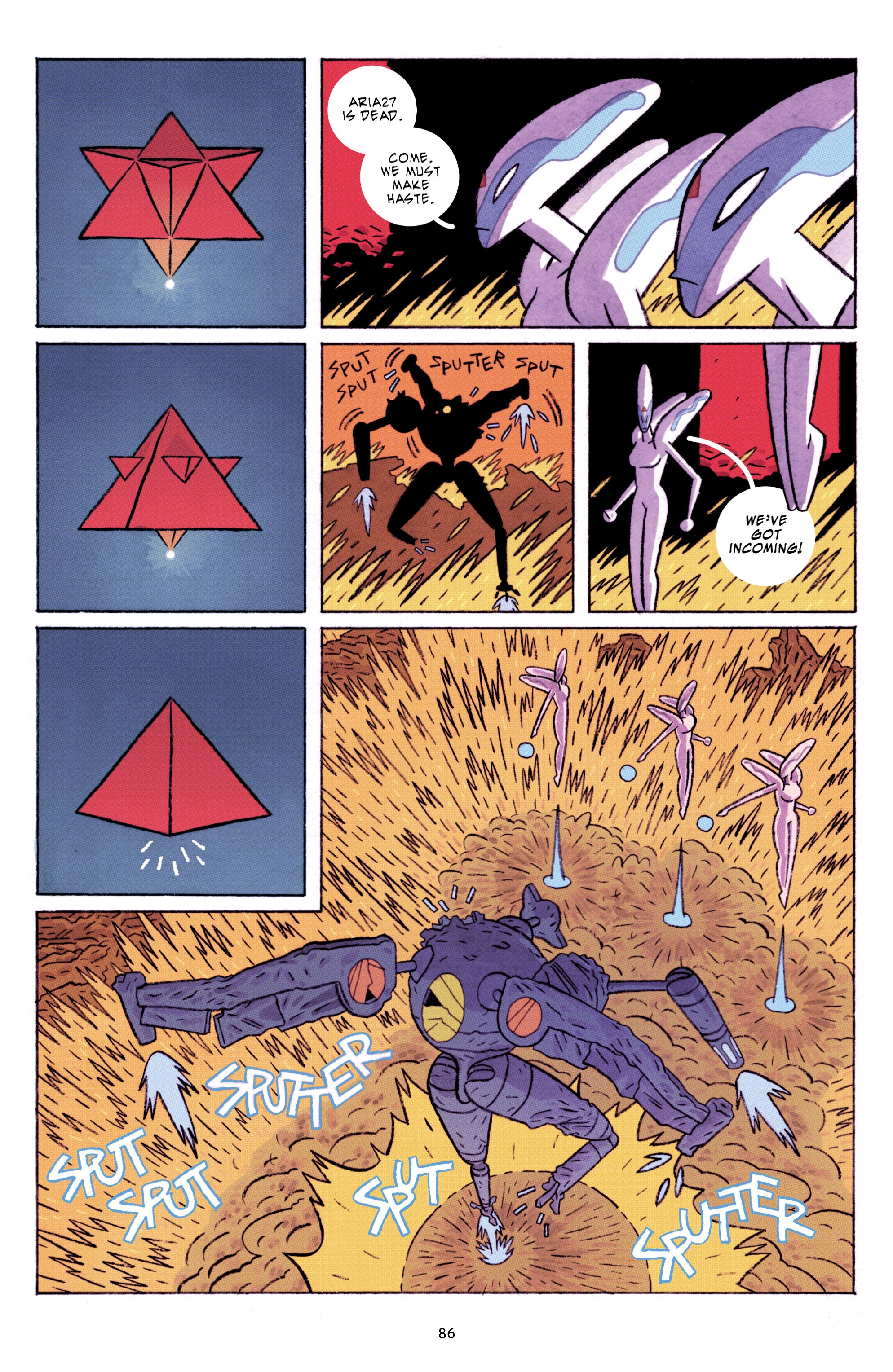 Read online ApocalyptiGirl: An Aria for the End Times (2020) comic -  Issue # TPB - 87