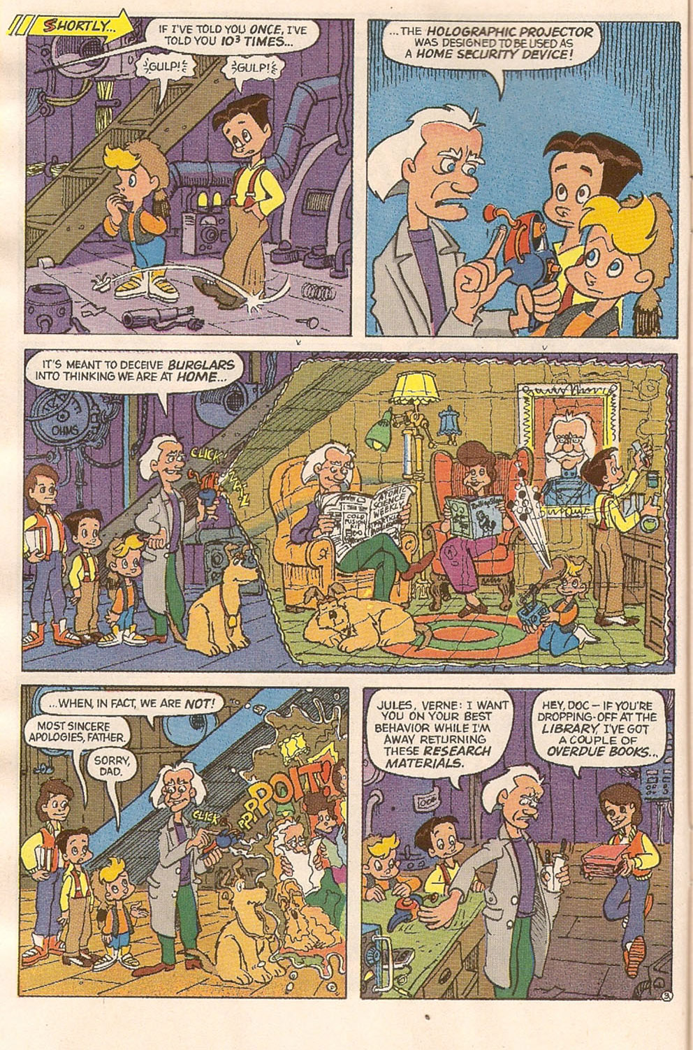 Read online Back to the Future (1991) comic -  Issue #3 - 5