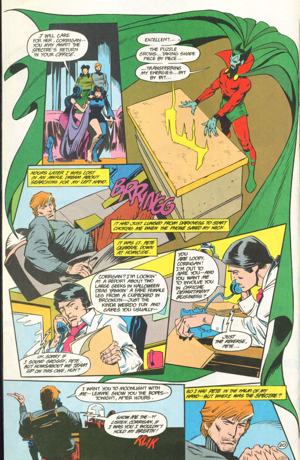 Read online The Spectre (1987) comic -  Issue #7 - 21