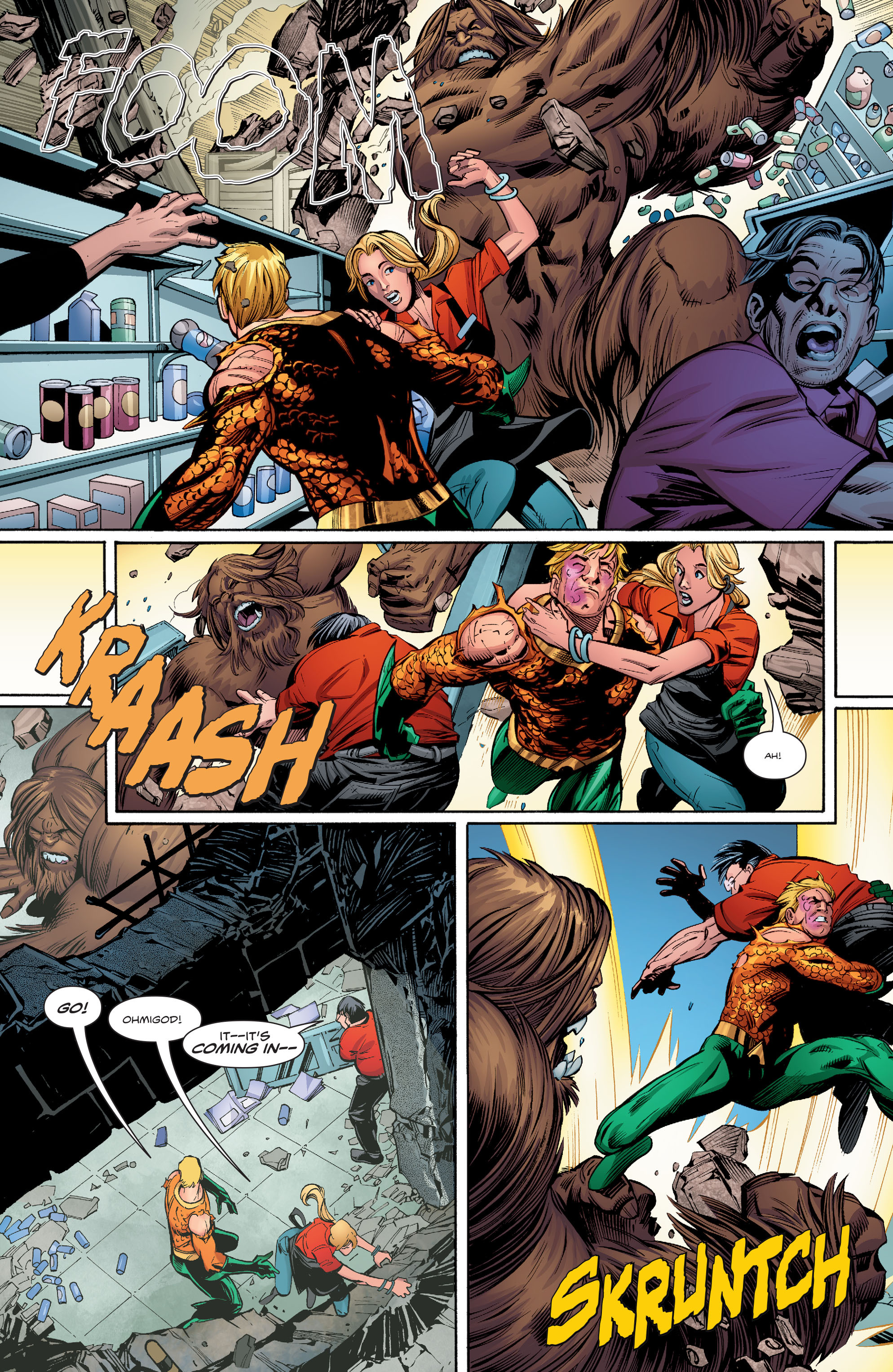 Read online Aquaman (2016) comic -  Issue #9 - 14