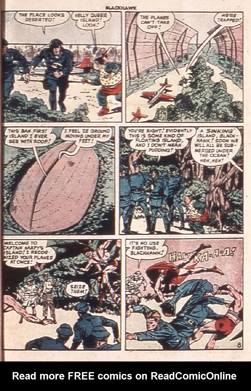 Read online Blackhawk (1957) comic -  Issue #23 - 43