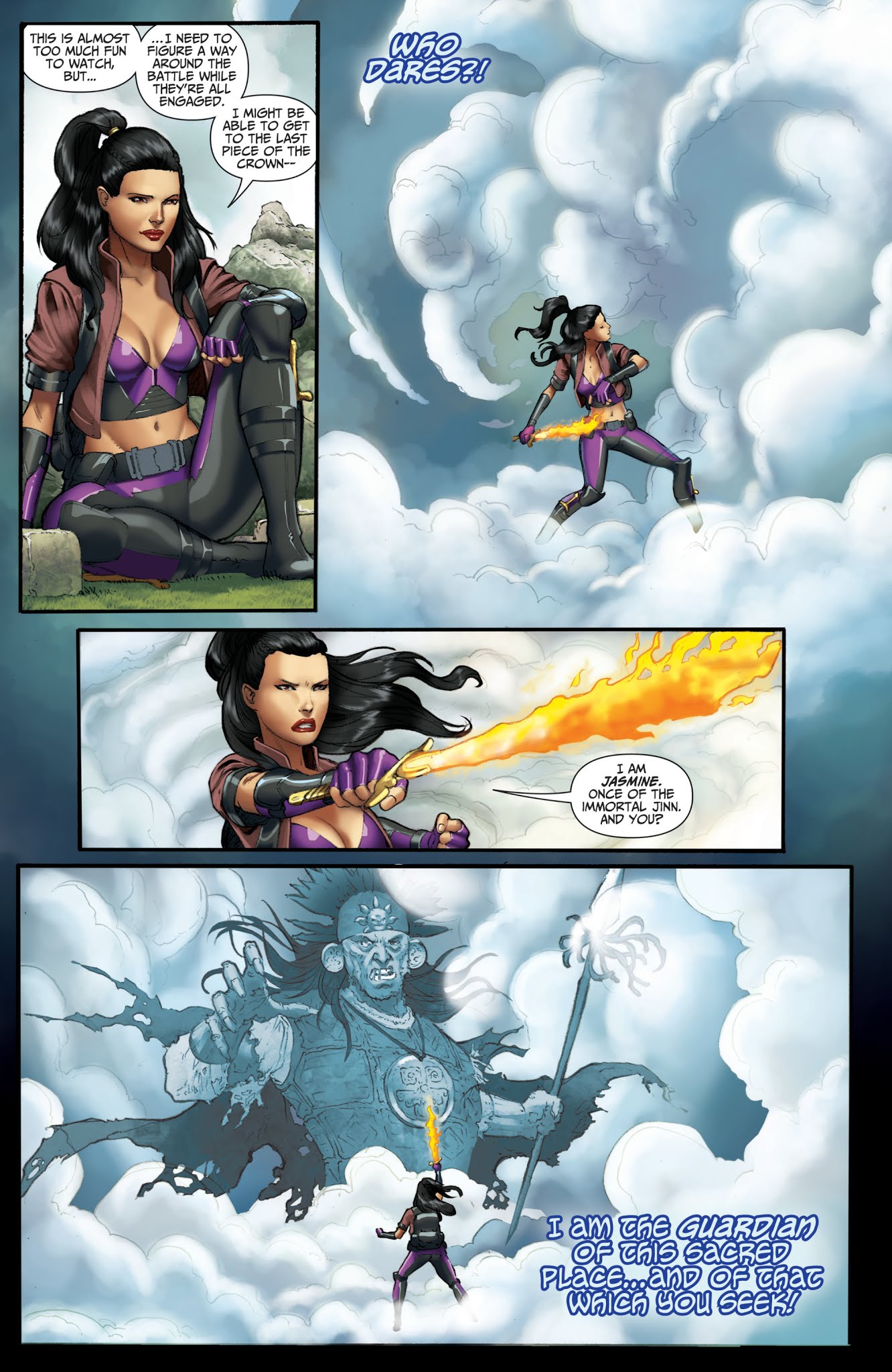Read online Jasmine: Crown of Kings comic -  Issue #4 - 14